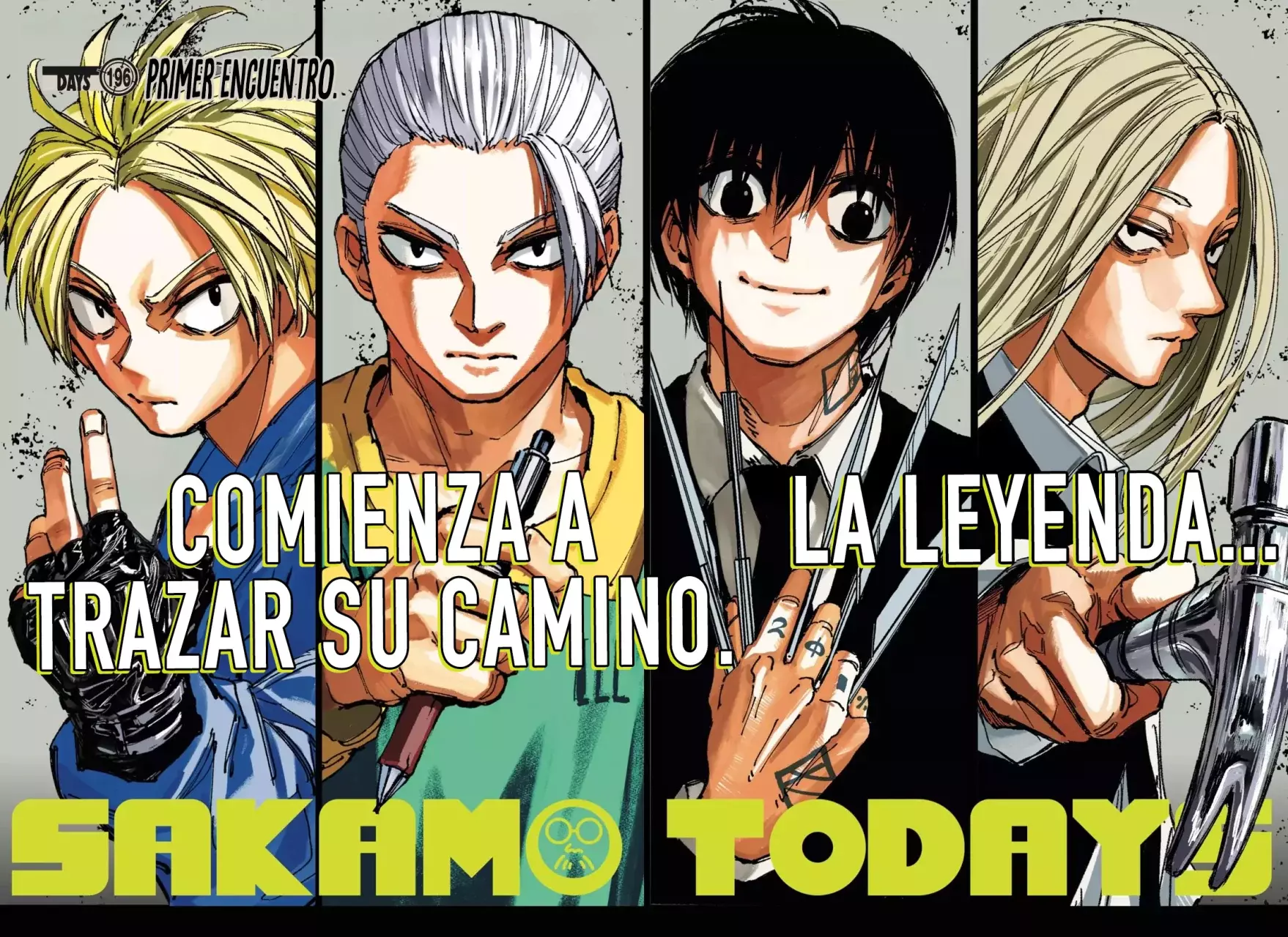Sakamoto Days Capitulo 196: Primer encuentro. página 3