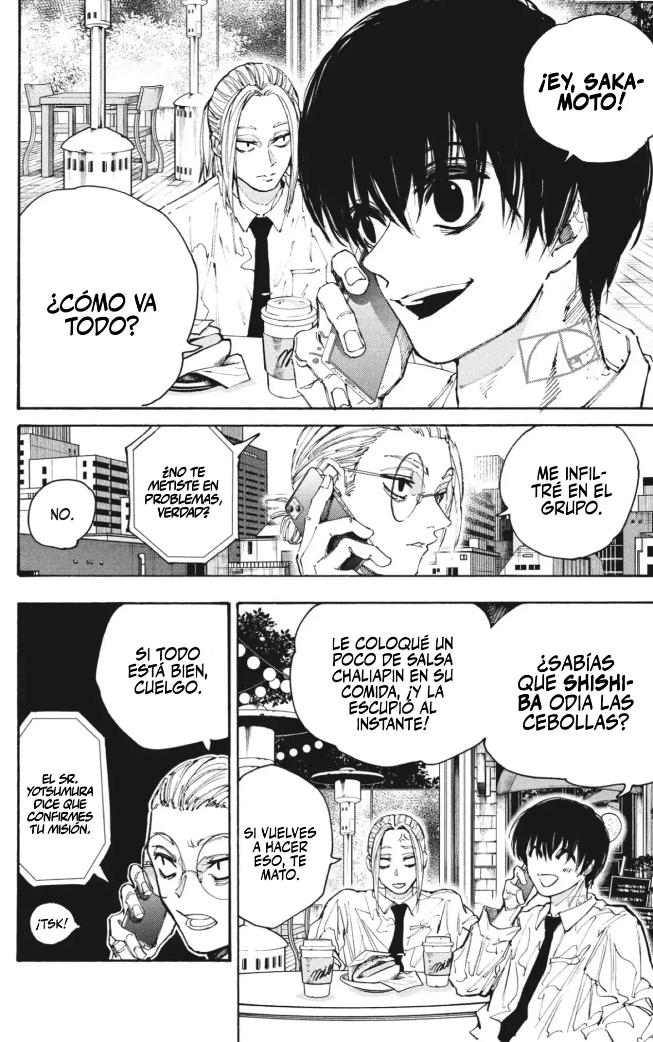 Sakamoto Days Capitulo 196: Primer encuentro. página 9