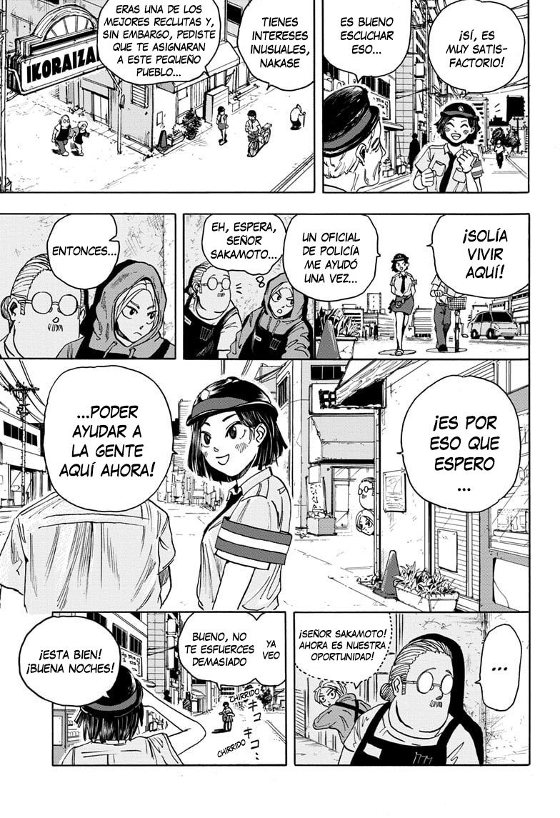 Sakamoto Days Capitulo 3: Oficial Nakase y el héroe misterioso página 11