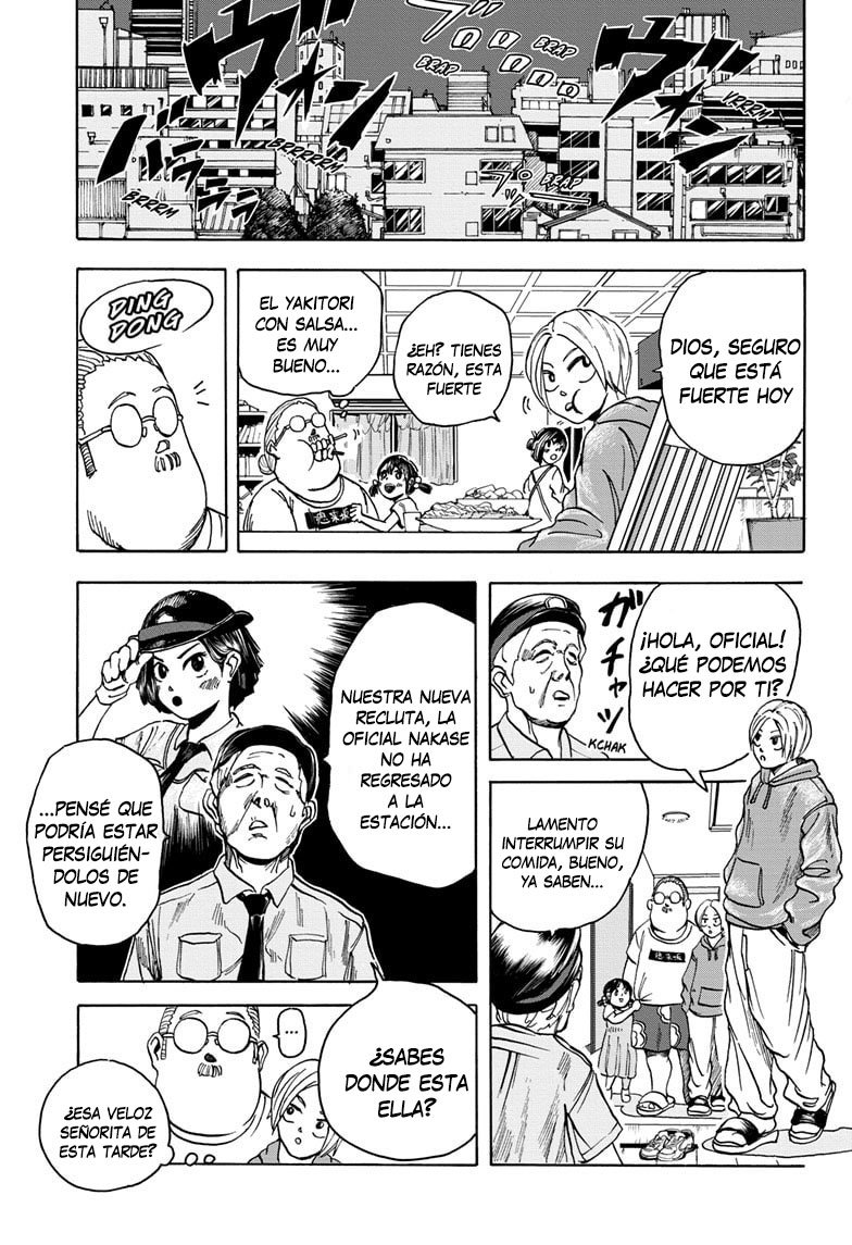 Sakamoto Days Capitulo 3: Oficial Nakase y el héroe misterioso página 13