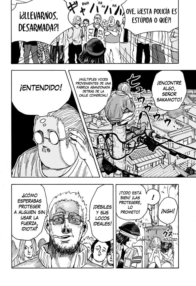 Sakamoto Days Capitulo 3: Oficial Nakase y el héroe misterioso página 16
