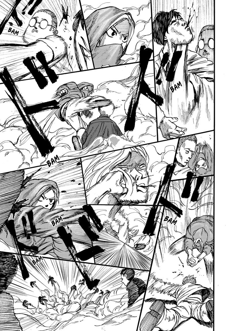 Sakamoto Days Capitulo 3: Oficial Nakase y el héroe misterioso página 21