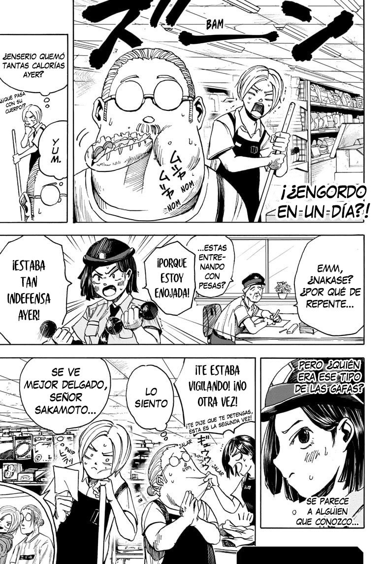Sakamoto Days Capitulo 3: Oficial Nakase y el héroe misterioso página 25