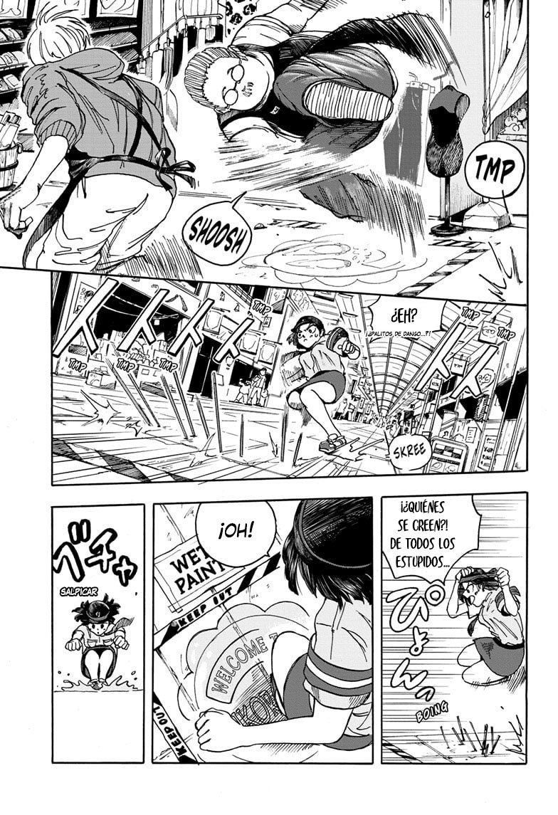 Sakamoto Days Capitulo 3: Oficial Nakase y el héroe misterioso página 9