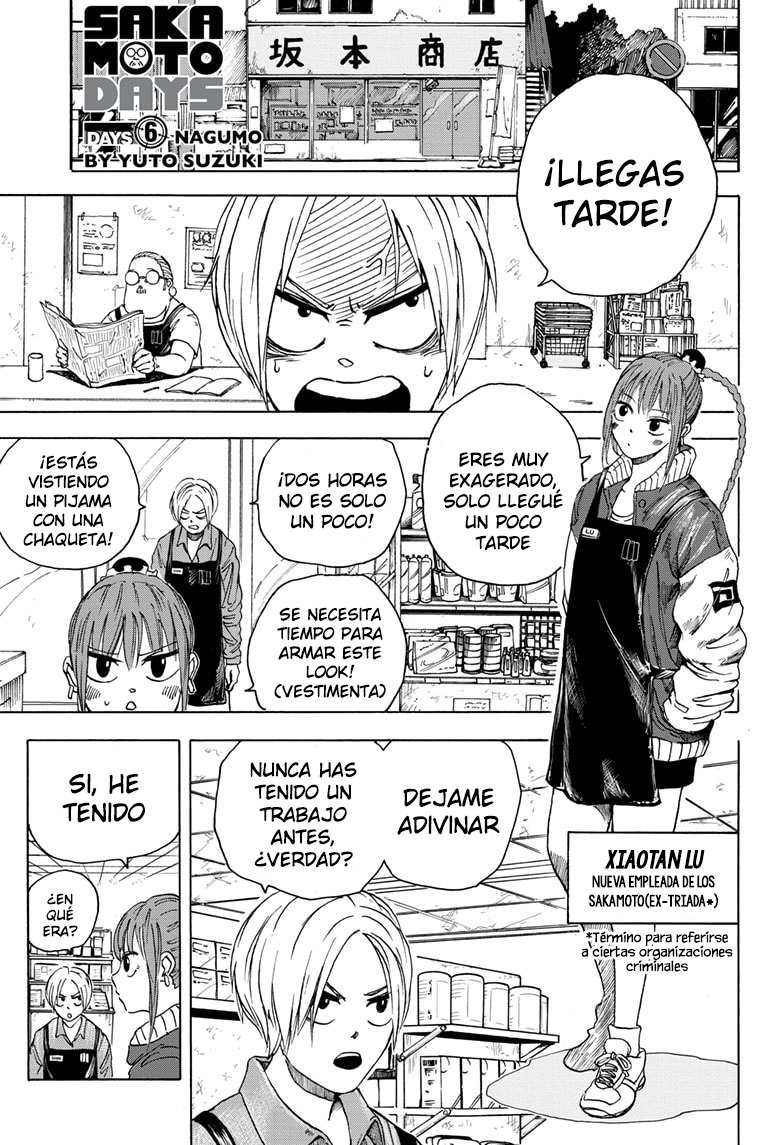 Sakamoto Days Capitulo 6: Nagumo página 2