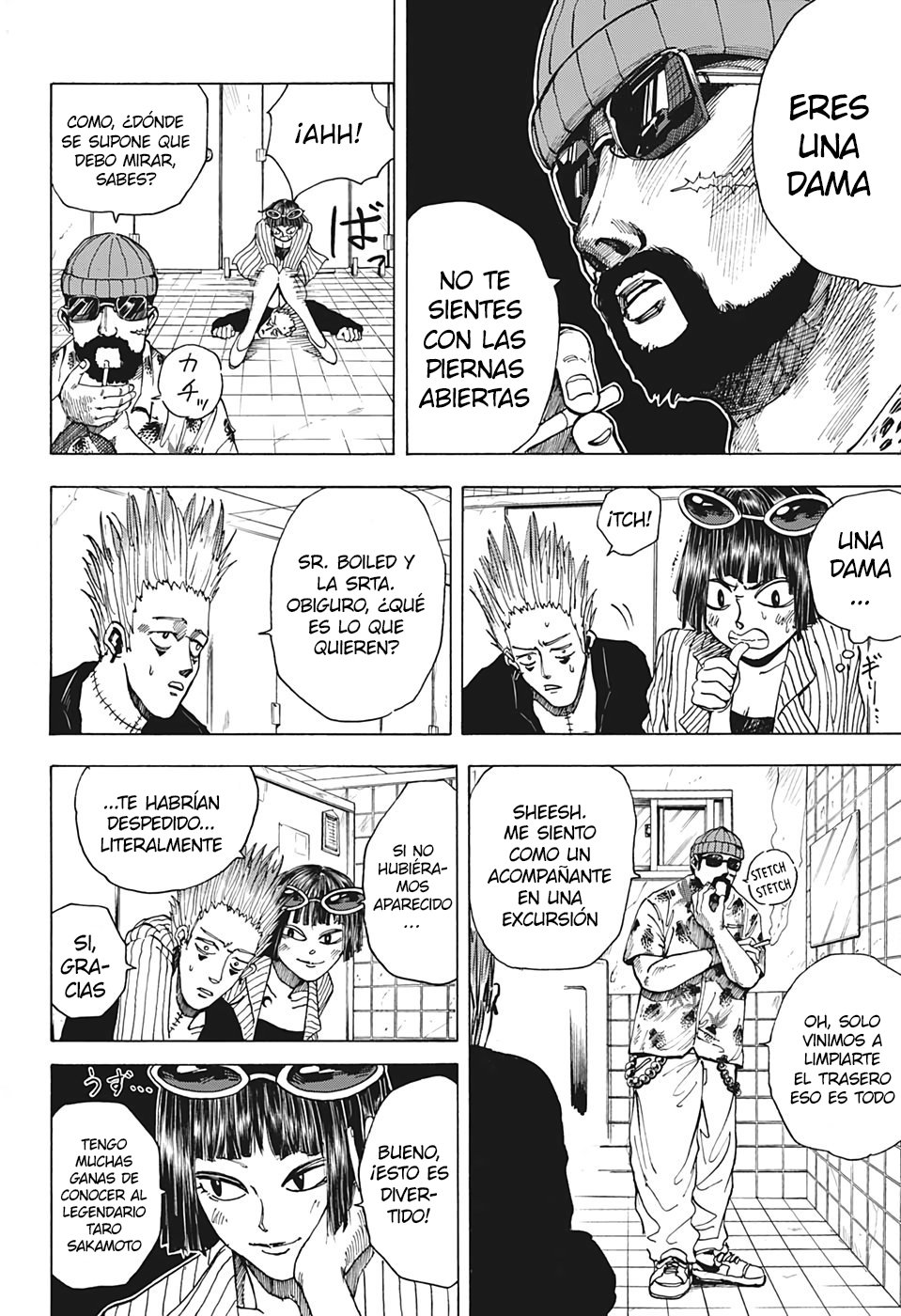 Sakamoto Days Capitulo 9: Boiled y Obiguro página 15