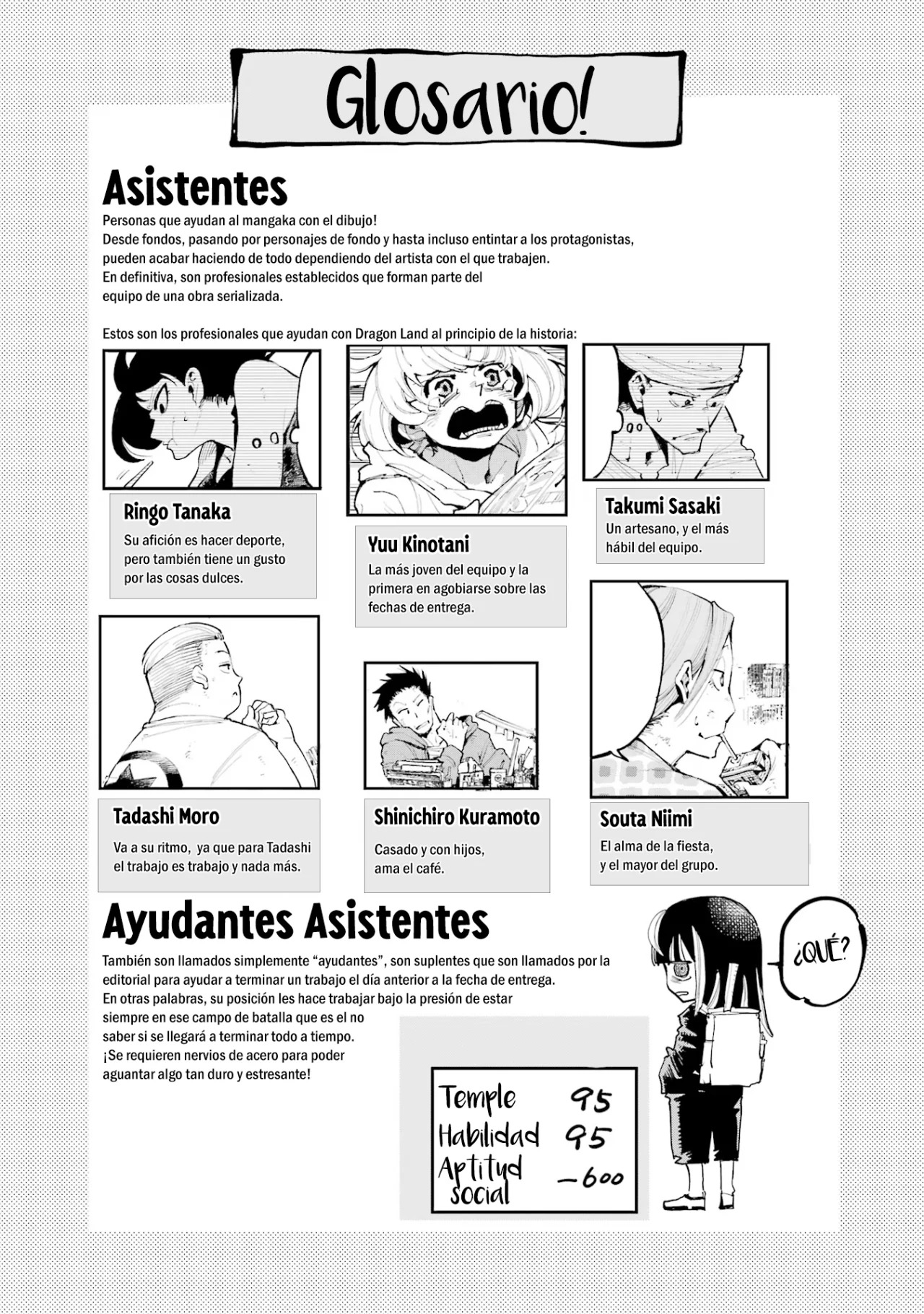El Camaleón y el Dragón. Capitulo 1.5: Glosario página 2