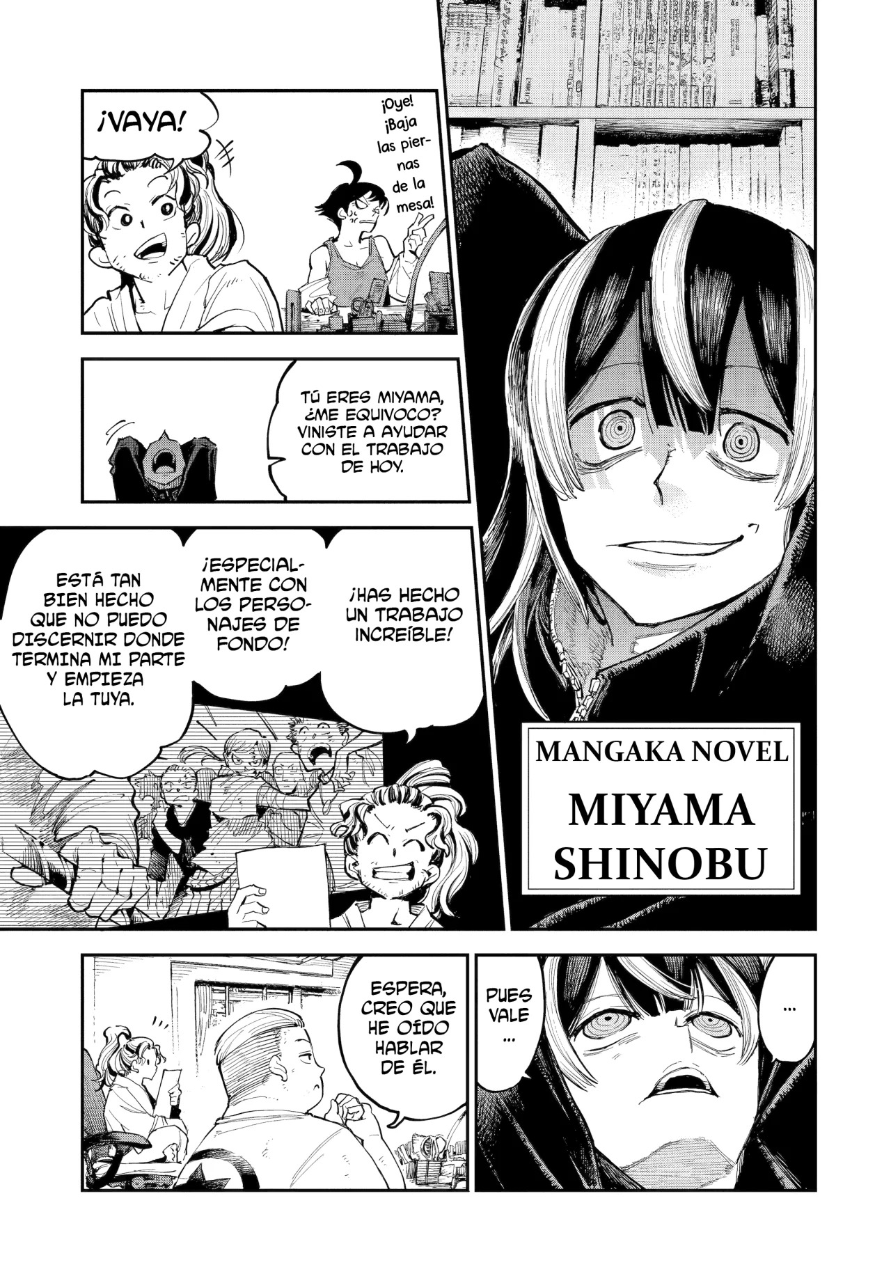 El Camaleón y el Dragón. Capitulo 1: Los dos mangakas página 11