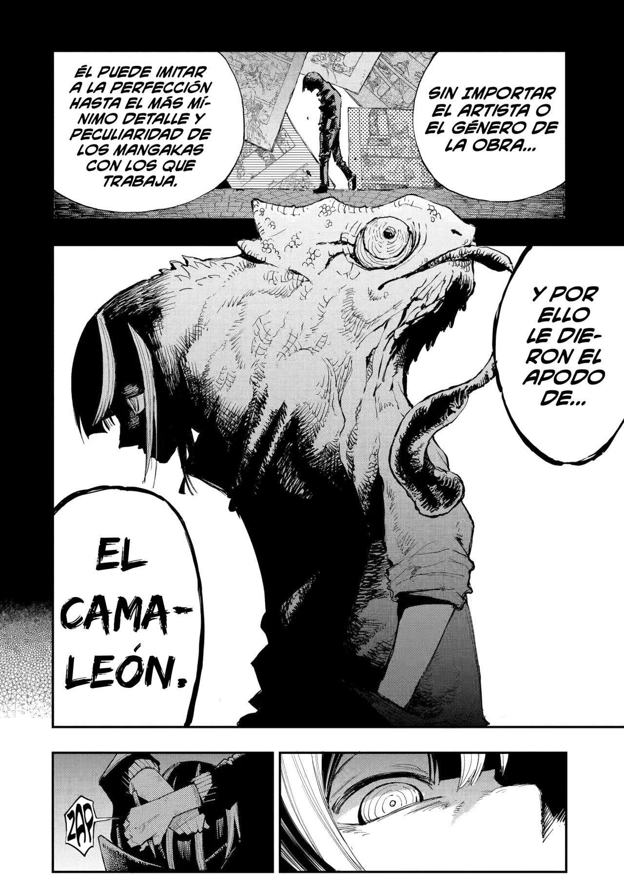 El Camaleón y el Dragón. Capitulo 1: Los dos mangakas página 12