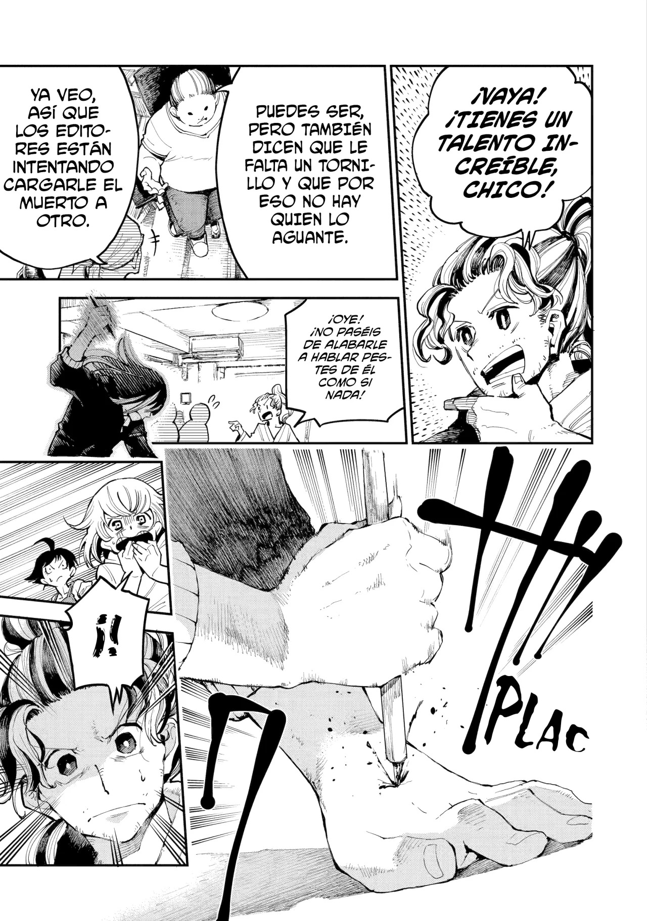 El Camaleón y el Dragón. Capitulo 1: Los dos mangakas página 13