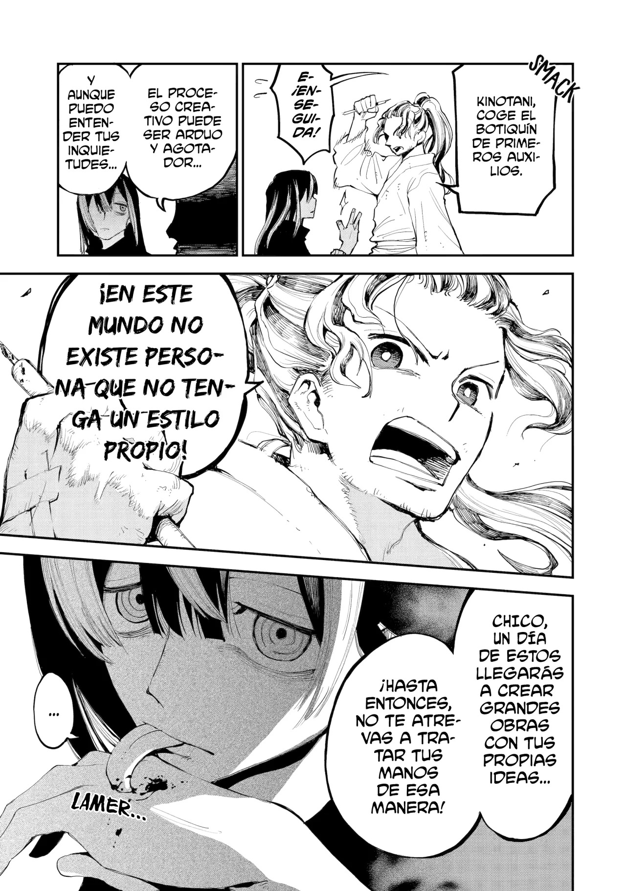 El Camaleón y el Dragón. Capitulo 1: Los dos mangakas página 14