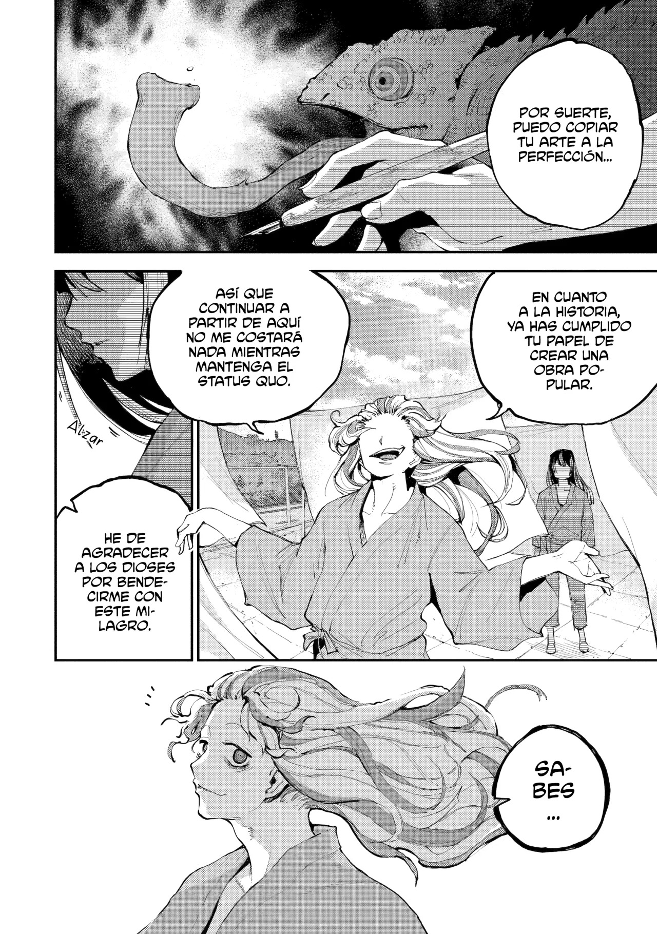 El Camaleón y el Dragón. Capitulo 1: Los dos mangakas página 27