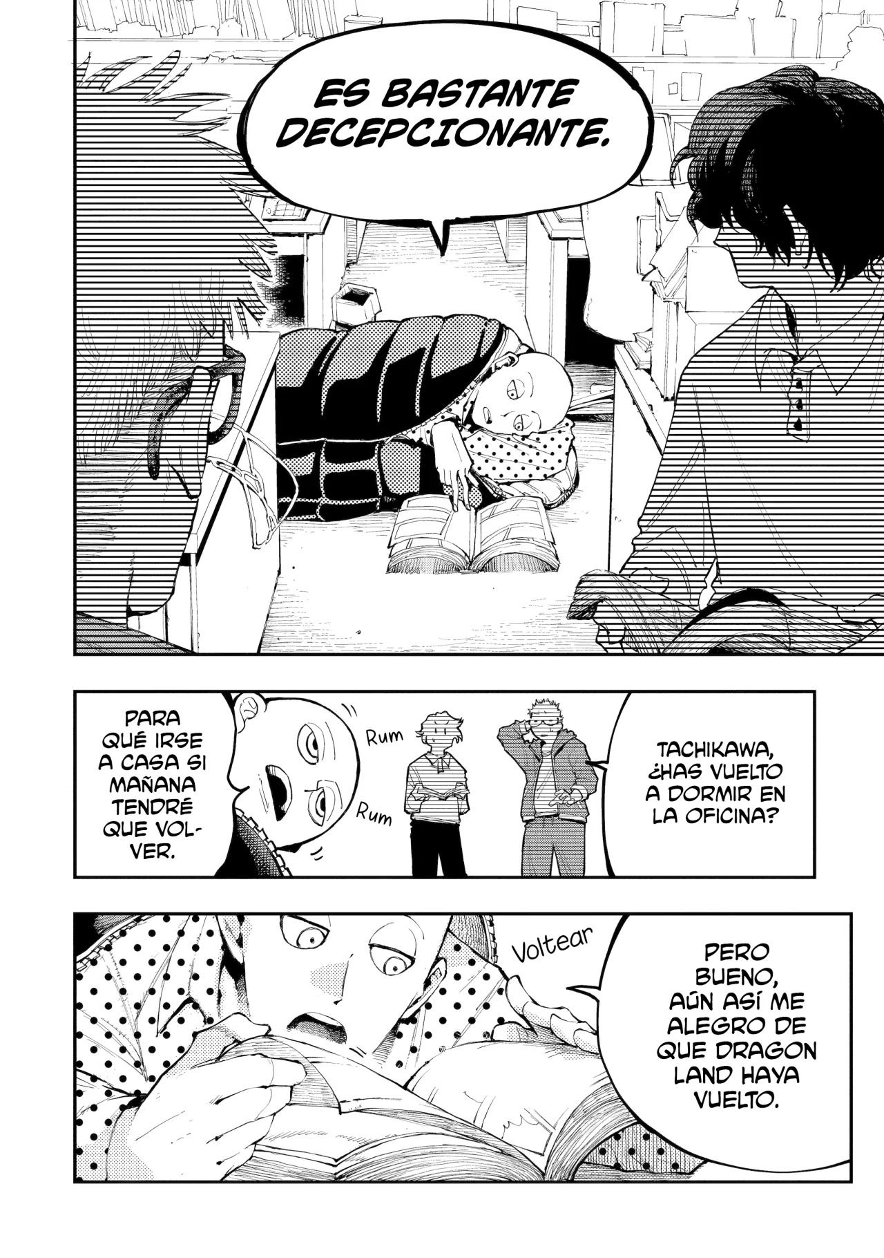 El Camaleón y el Dragón. Capitulo 1: Los dos mangakas página 33