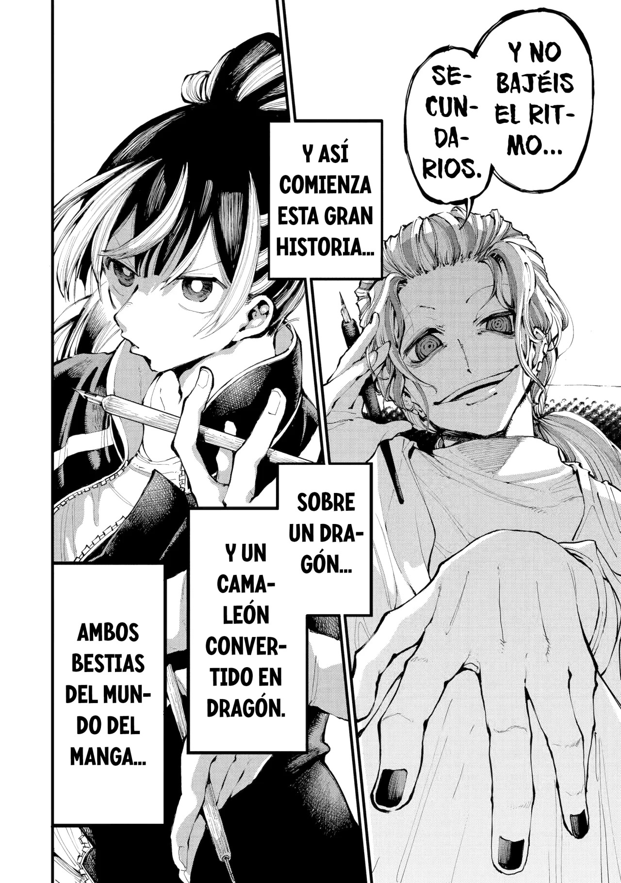 El Camaleón y el Dragón. Capitulo 1: Los dos mangakas página 46