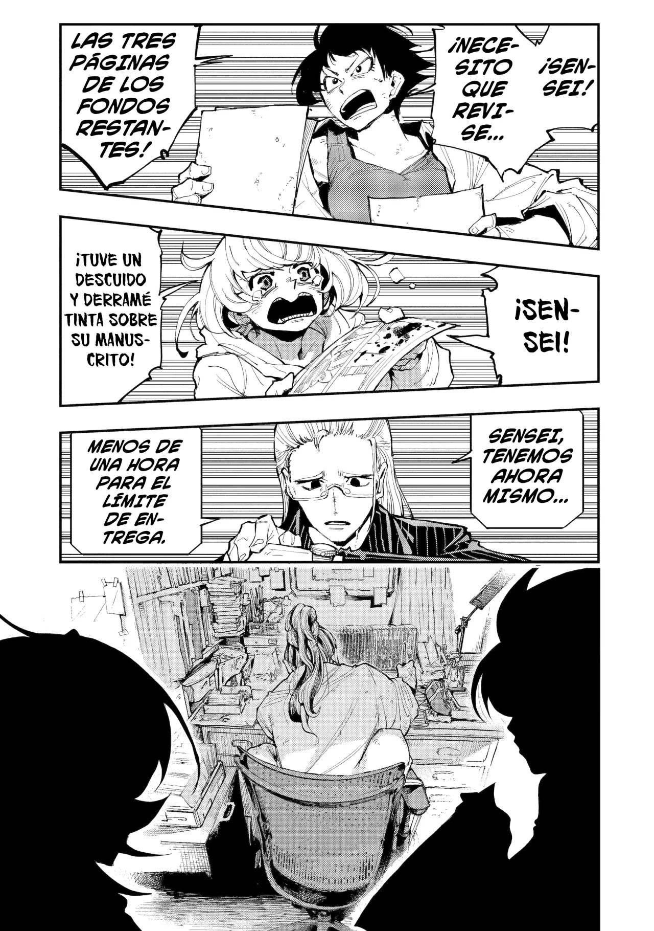 El Camaleón y el Dragón. Capitulo 1: Los dos mangakas página 5