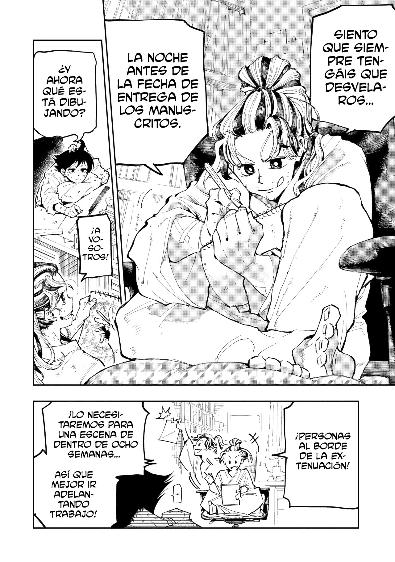 El Camaleón y el Dragón. Capitulo 1: Los dos mangakas página 8