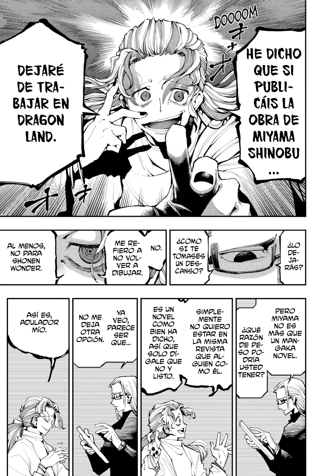 El Camaleón y el Dragón. Capitulo 2: Confío en que será entretenido página 32