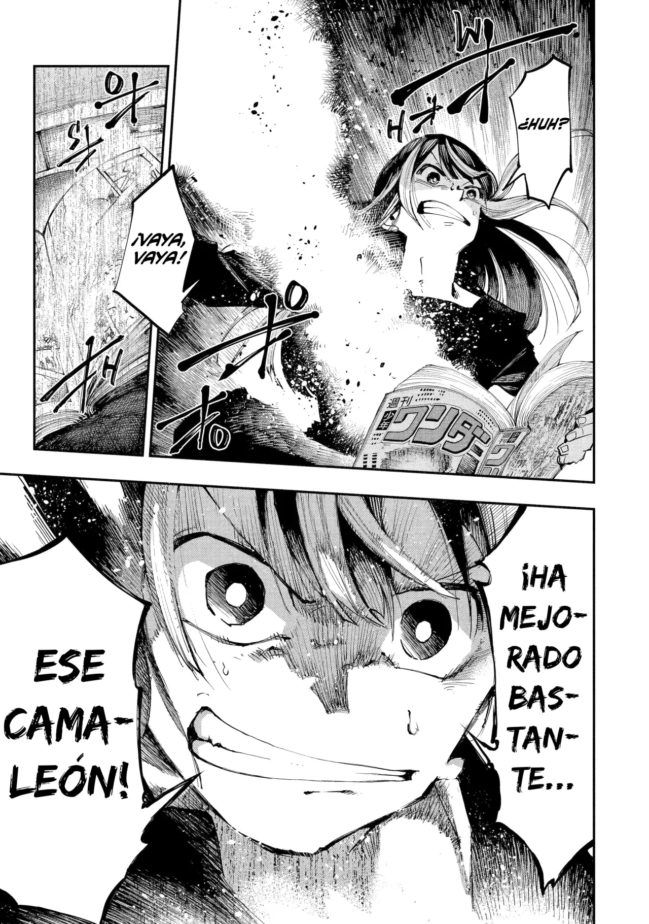 El Camaleón y el Dragón. Capitulo 2: Confío en que será entretenido página 42