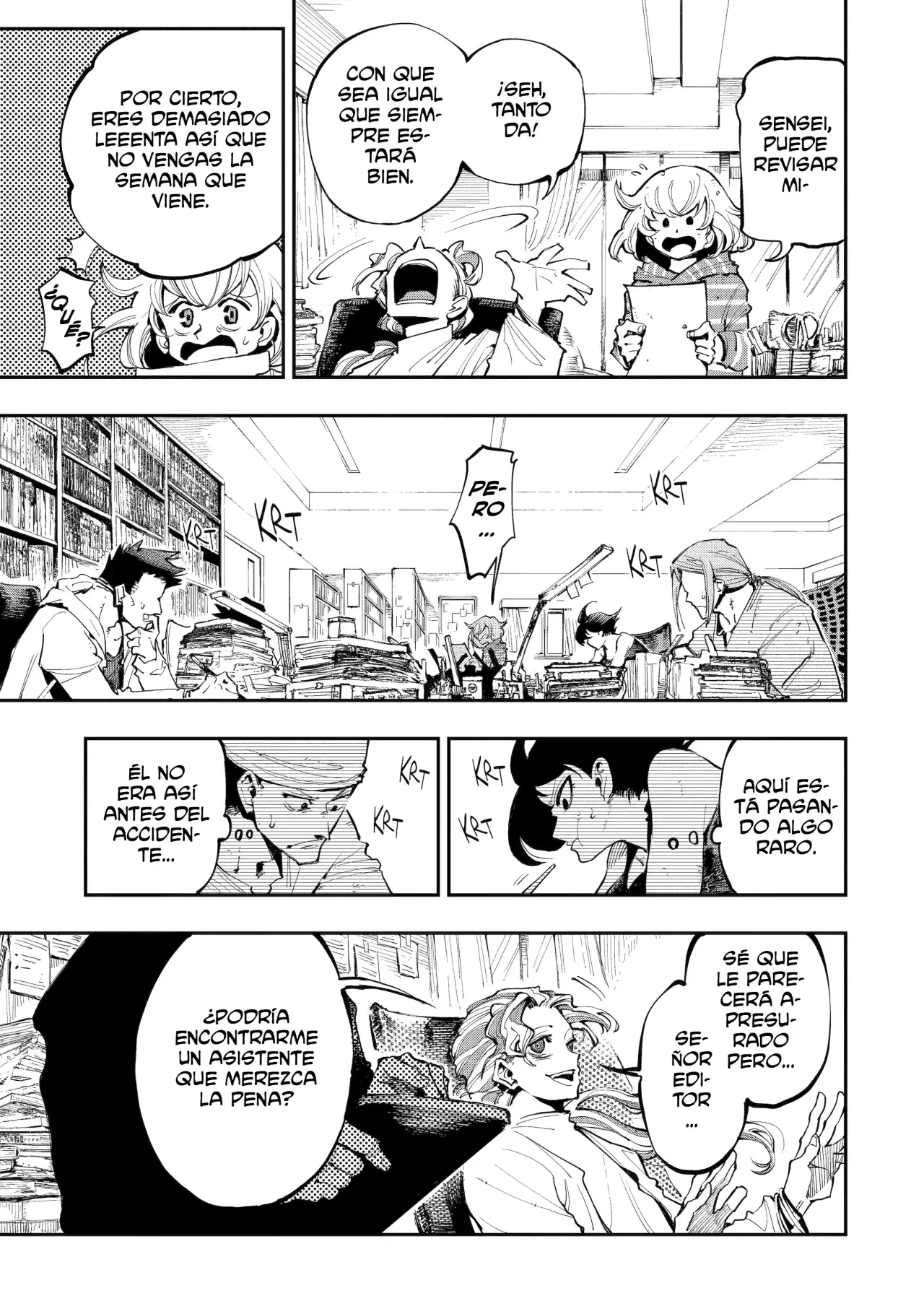 El Camaleón y el Dragón. Capitulo 2: Confío en que será entretenido página 6