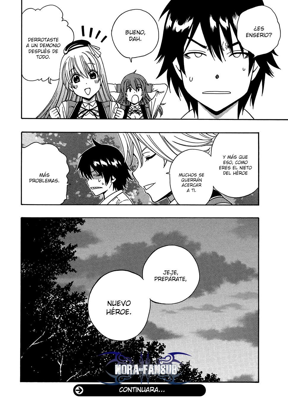 Kenja no Mago Capitulo 7.2 página 28