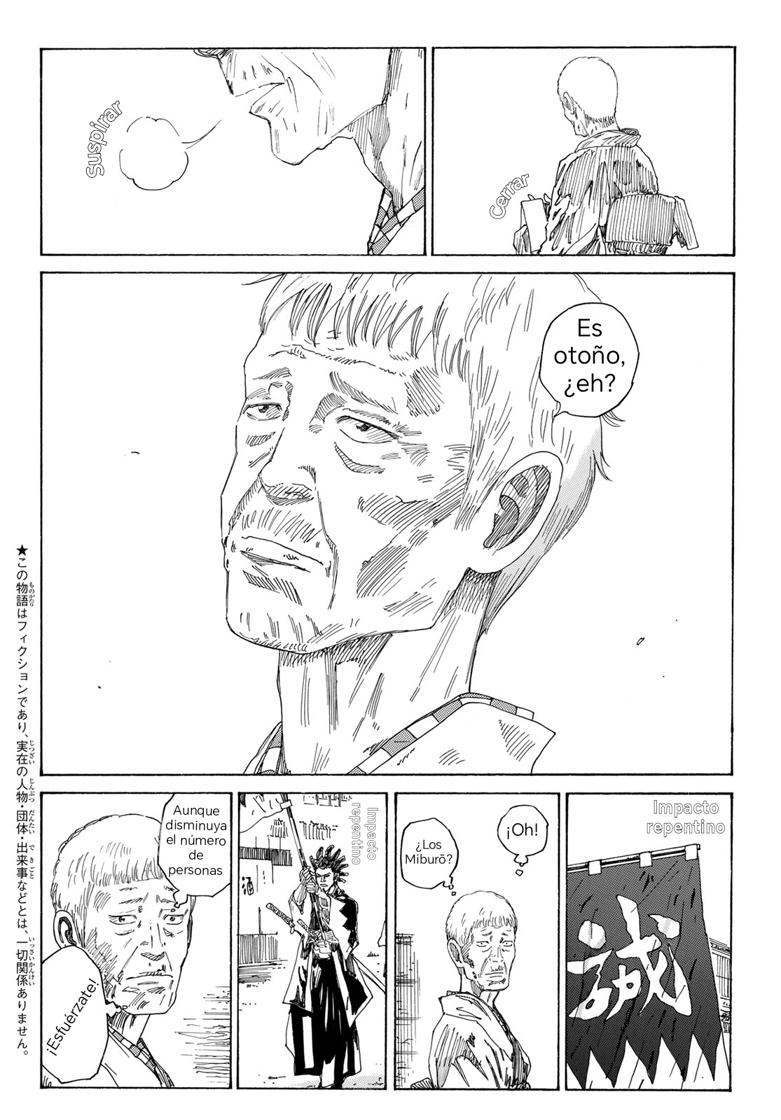 Ao no Miburo —Shinsengumi Hen— Capitulo 1 página 3