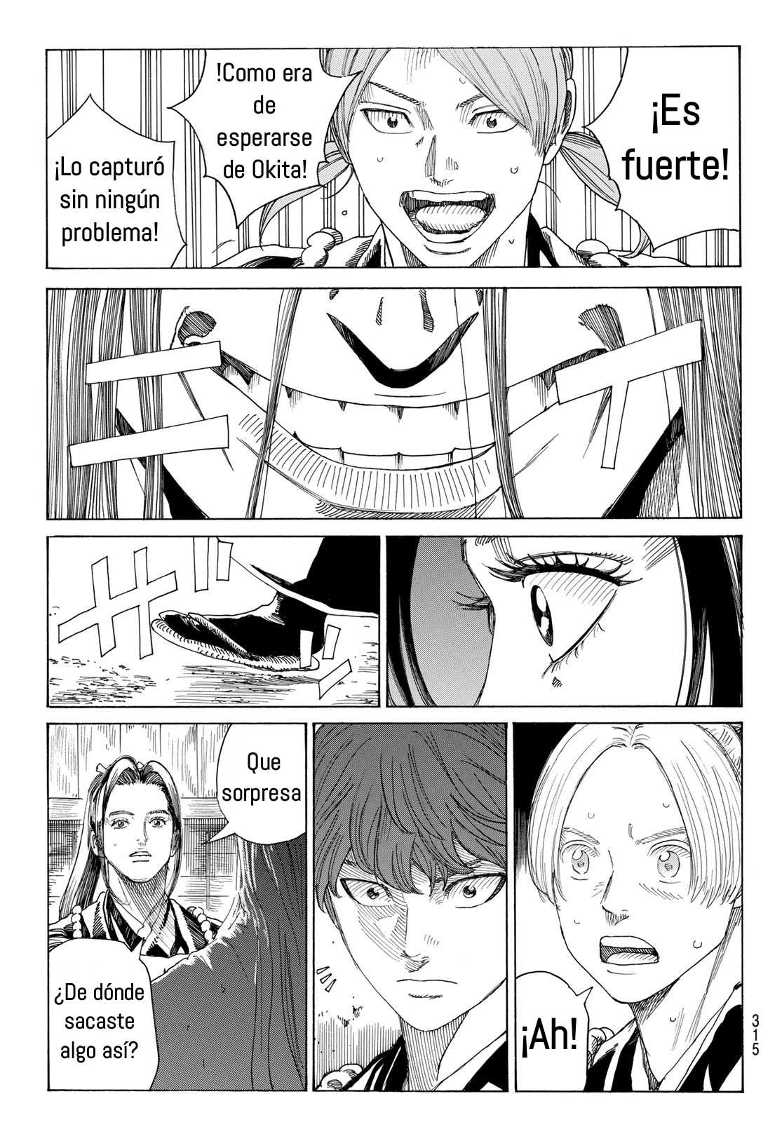 Ao no Miburo —Shinsengumi Hen— Capitulo 11 página 11