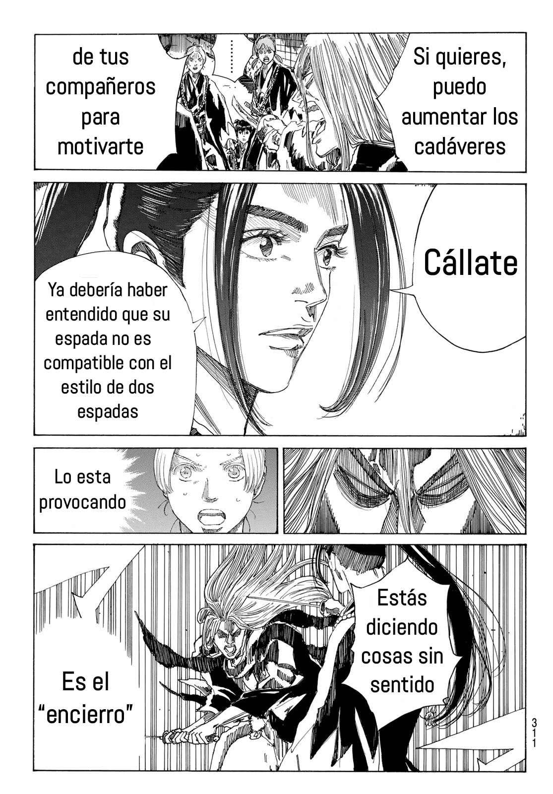 Ao no Miburo —Shinsengumi Hen— Capitulo 11 página 8