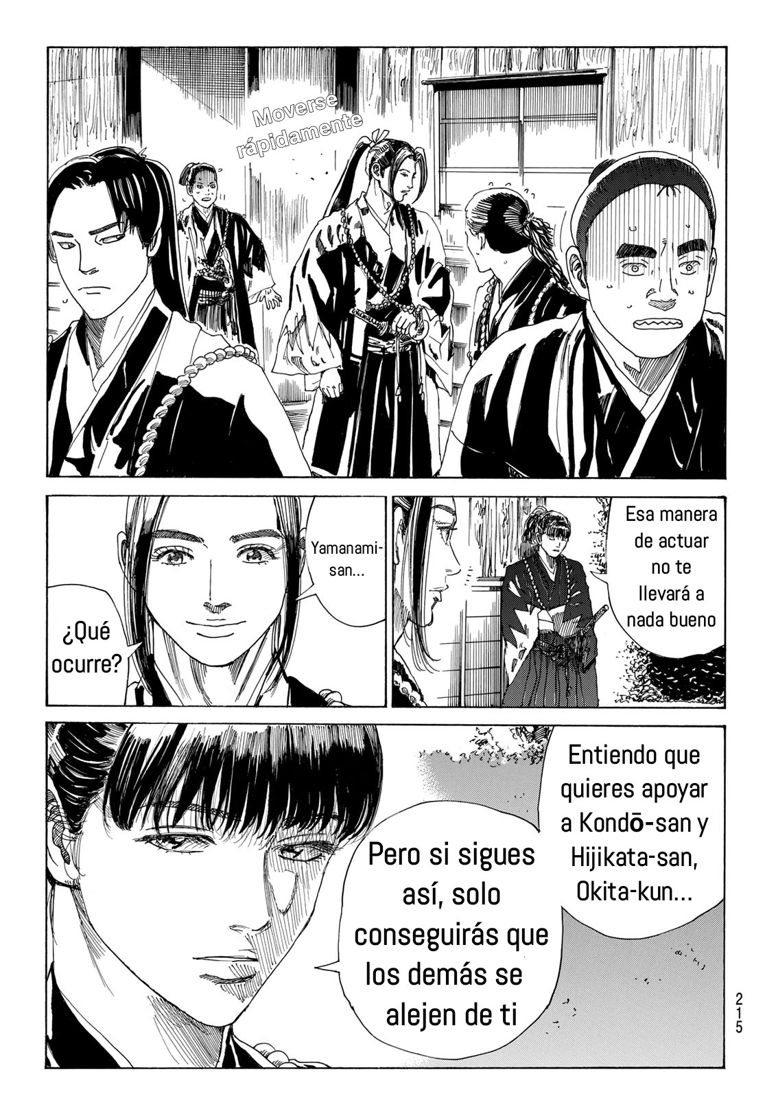 Ao no Miburo —Shinsengumi Hen— Capitulo 14 página 11