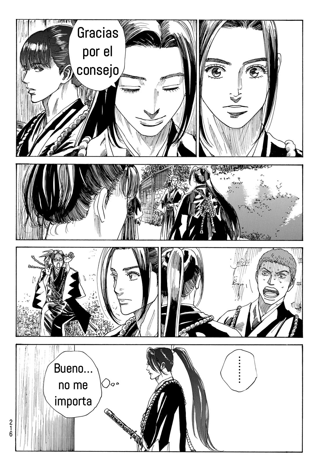 Ao no Miburo —Shinsengumi Hen— Capitulo 14 página 12