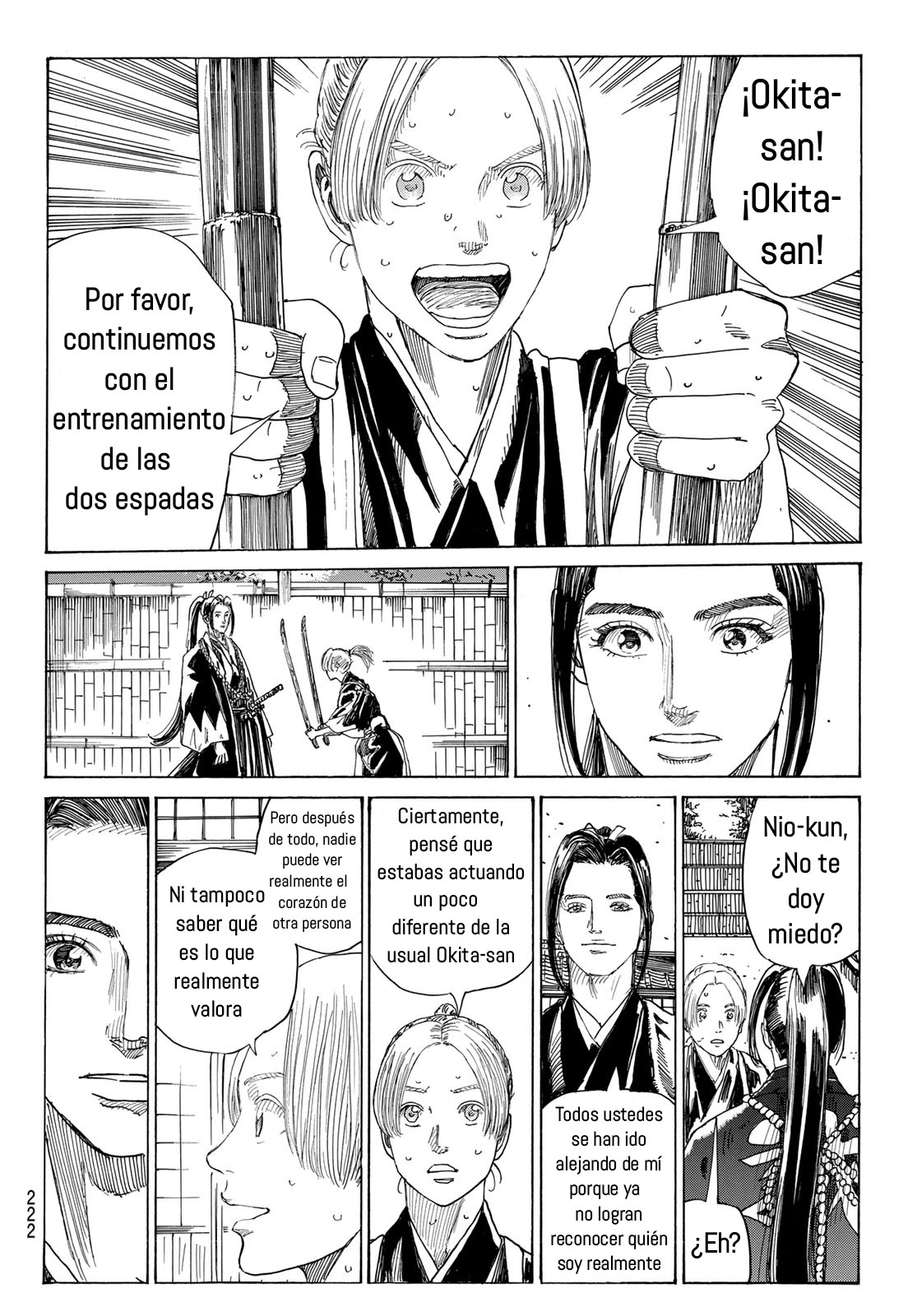 Ao no Miburo —Shinsengumi Hen— Capitulo 14 página 18