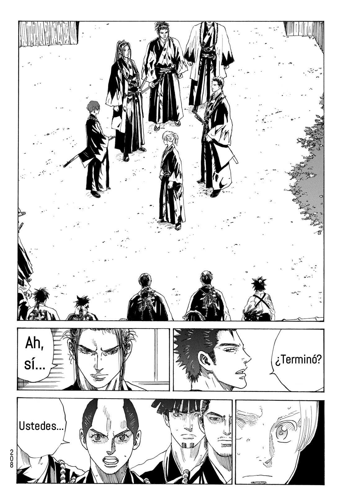 Ao no Miburo —Shinsengumi Hen— Capitulo 14 página 4