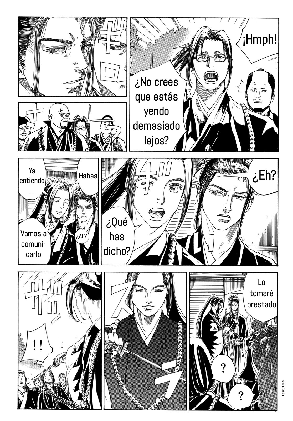 Ao no Miburo —Shinsengumi Hen— Capitulo 14 página 5