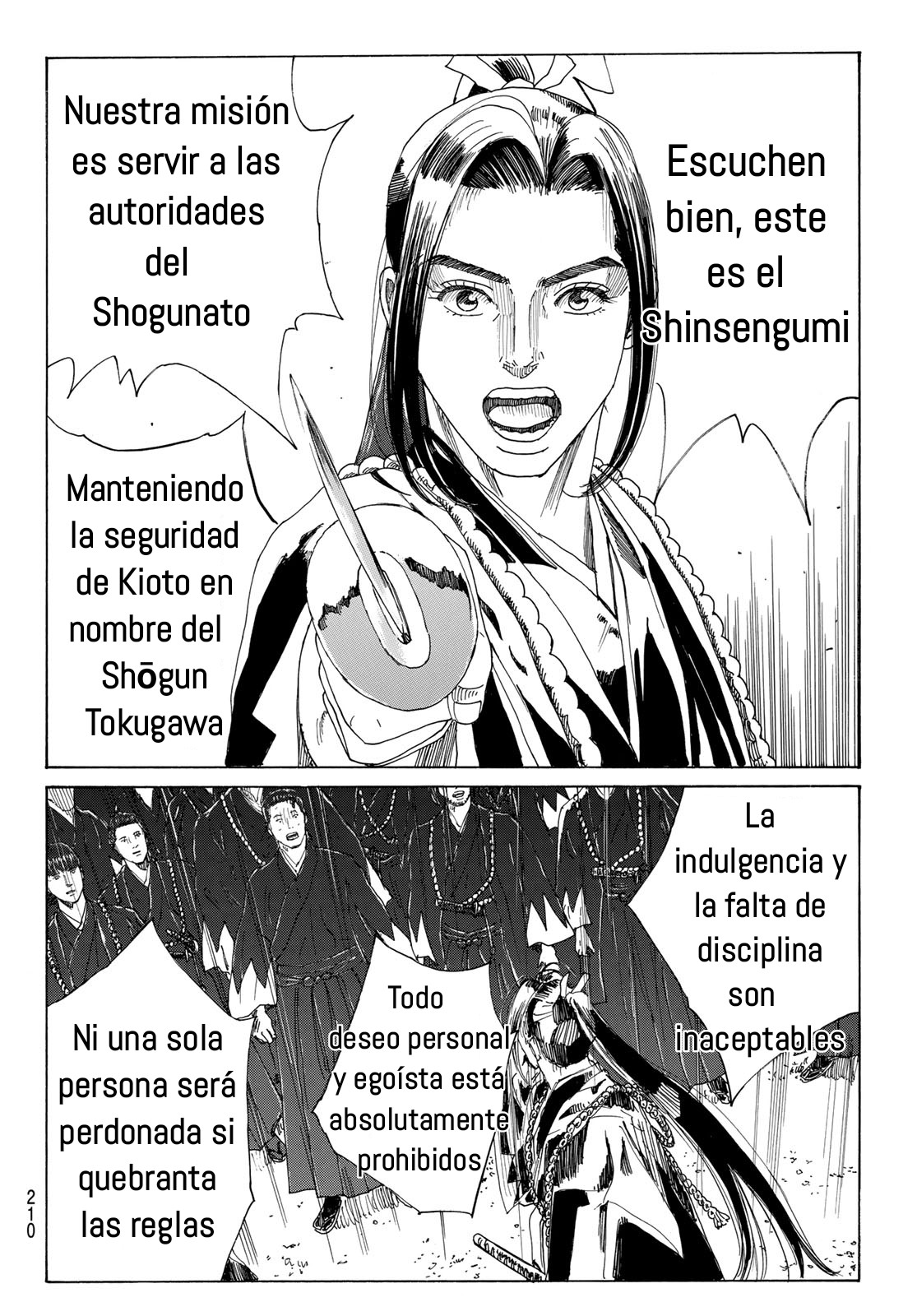 Ao no Miburo —Shinsengumi Hen— Capitulo 14 página 6