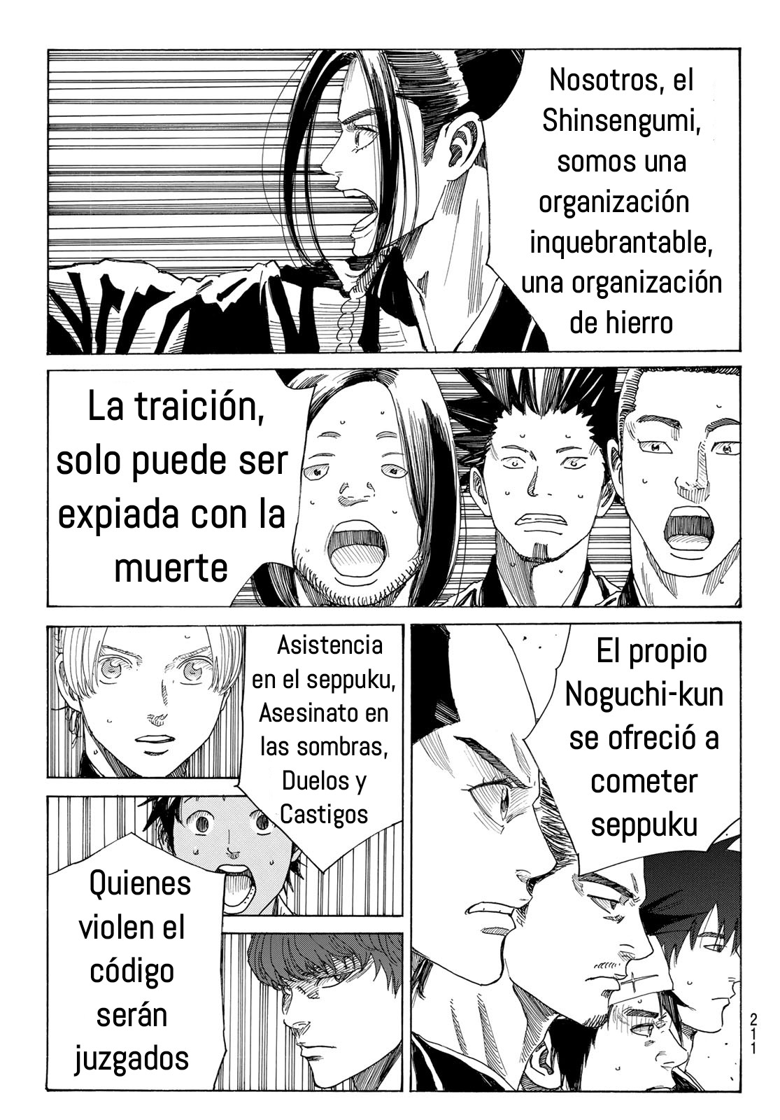 Ao no Miburo —Shinsengumi Hen— Capitulo 14 página 7