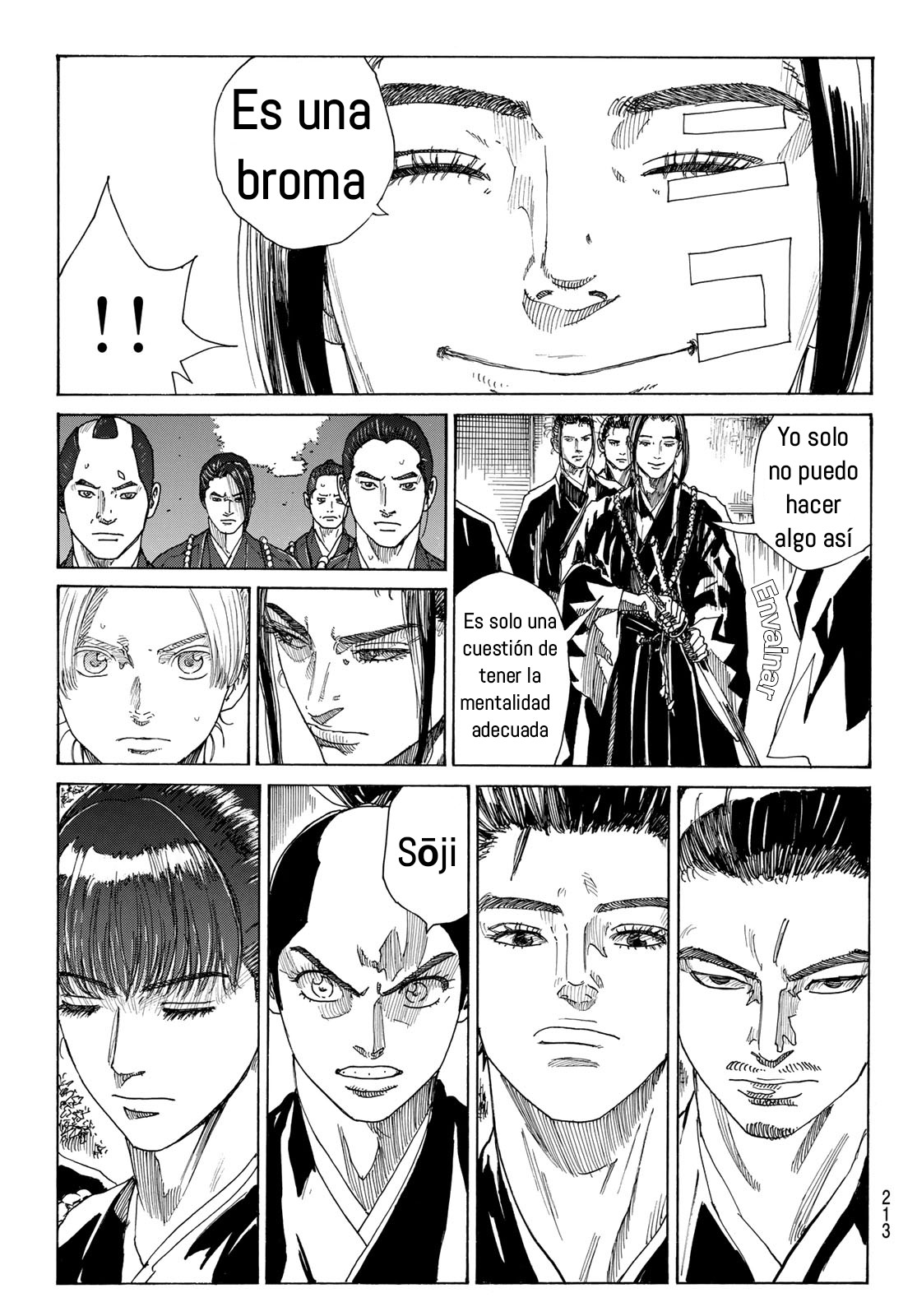 Ao no Miburo —Shinsengumi Hen— Capitulo 14 página 9