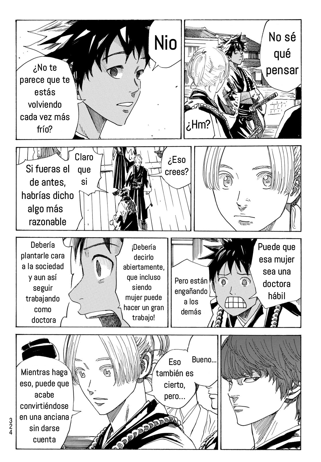 Ao no Miburo —Shinsengumi Hen— Capitulo 15 página 14