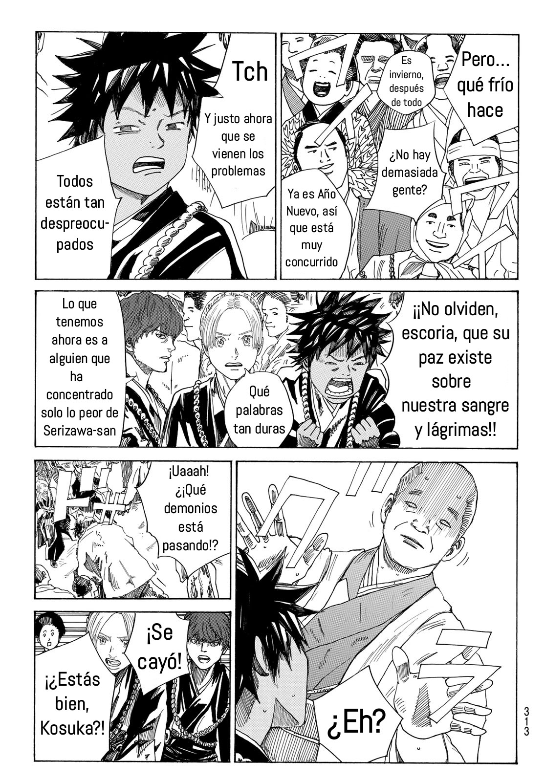 Ao no Miburo —Shinsengumi Hen— Capitulo 15 página 3