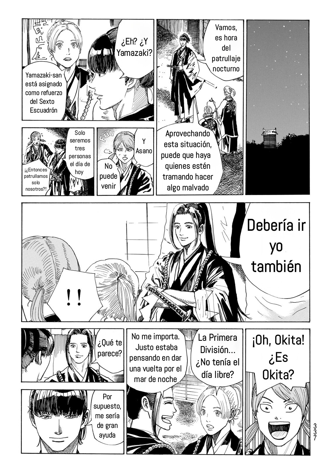Ao no Miburo —Shinsengumi Hen— Capitulo 16 página 13