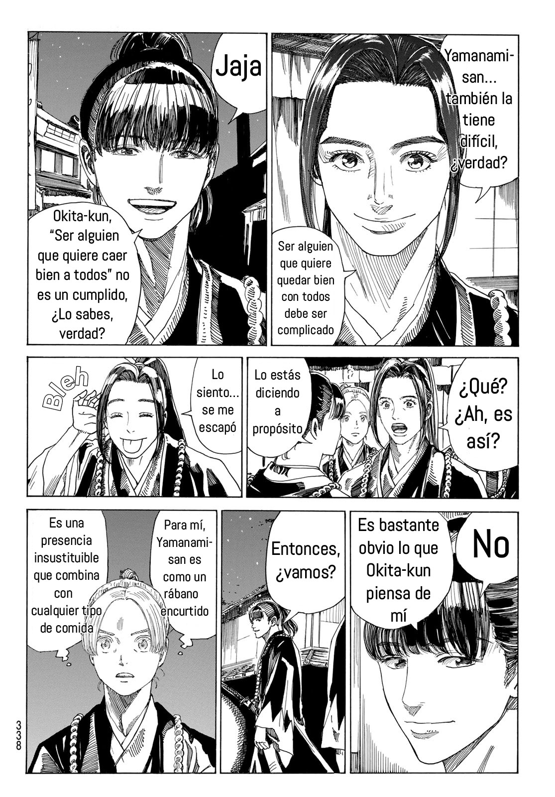 Ao no Miburo —Shinsengumi Hen— Capitulo 16 página 14
