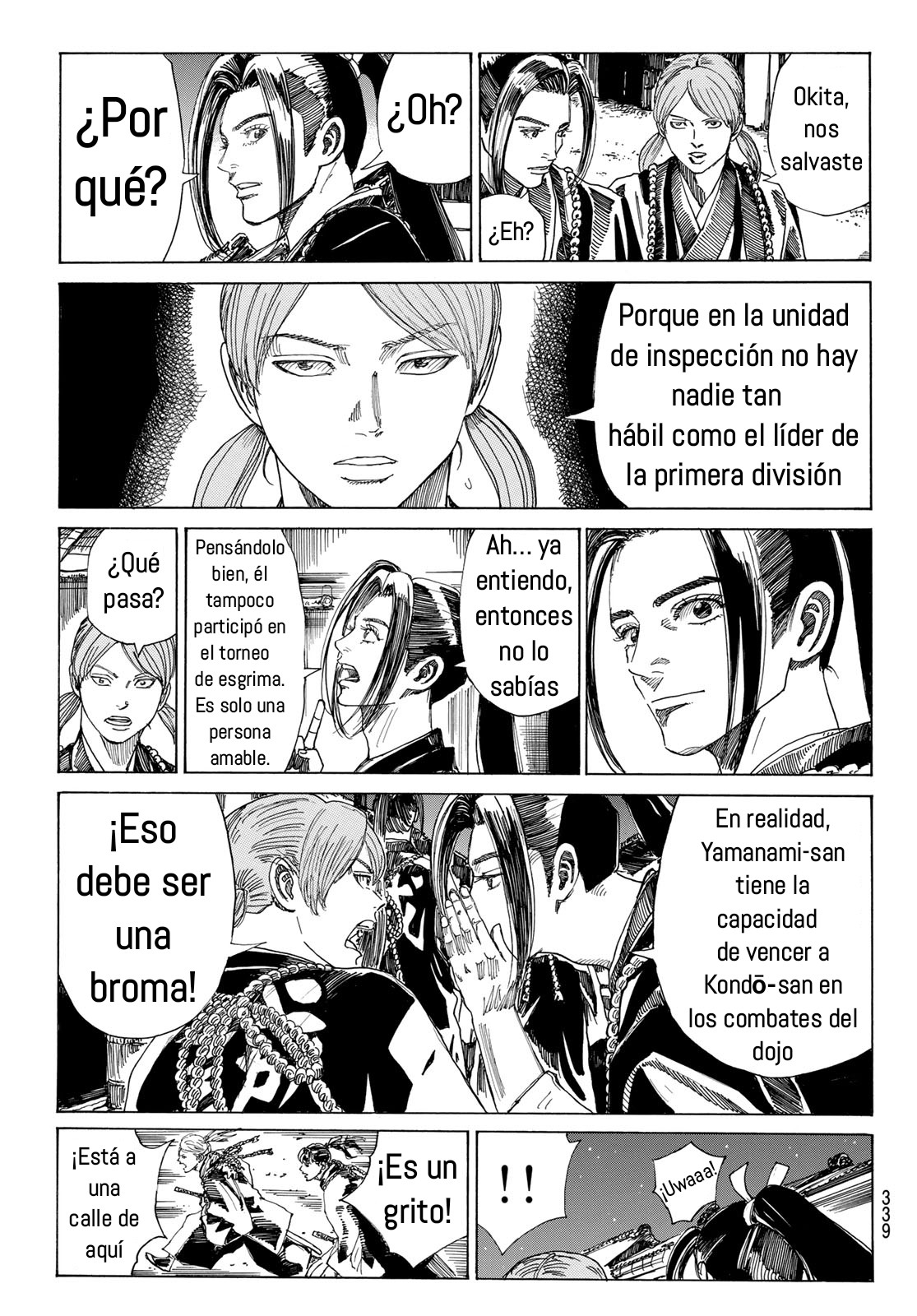 Ao no Miburo —Shinsengumi Hen— Capitulo 16 página 15