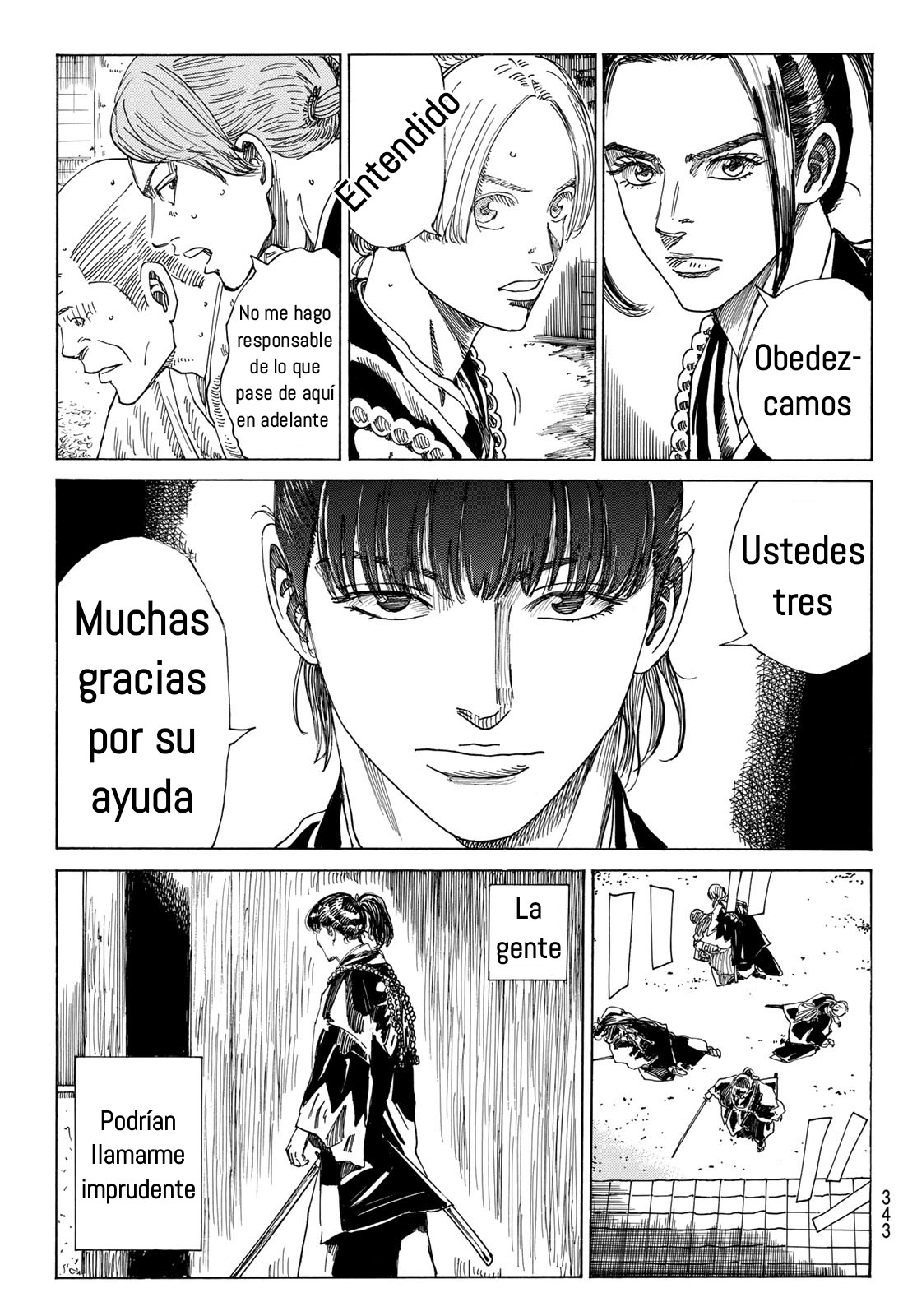 Ao no Miburo —Shinsengumi Hen— Capitulo 16 página 19