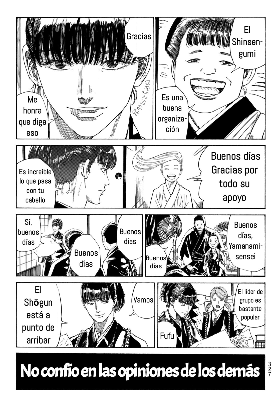 Ao no Miburo —Shinsengumi Hen— Capitulo 16 página 3