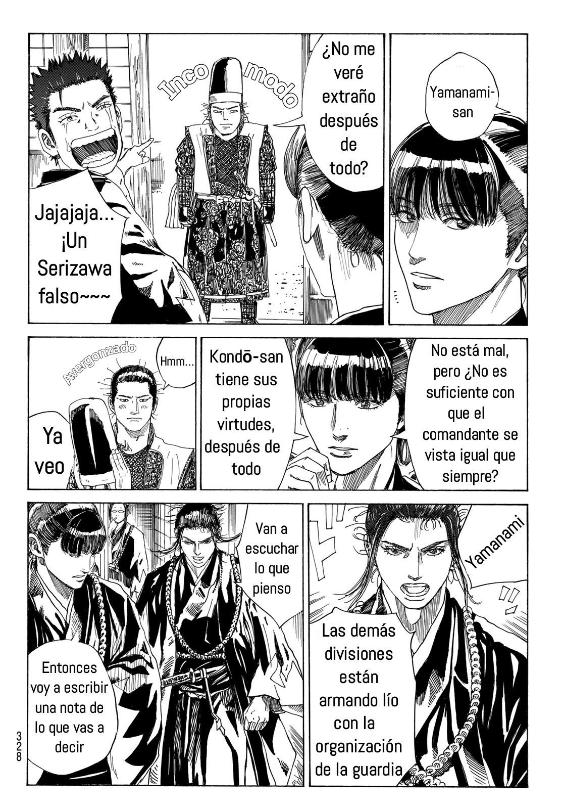 Ao no Miburo —Shinsengumi Hen— Capitulo 16 página 4