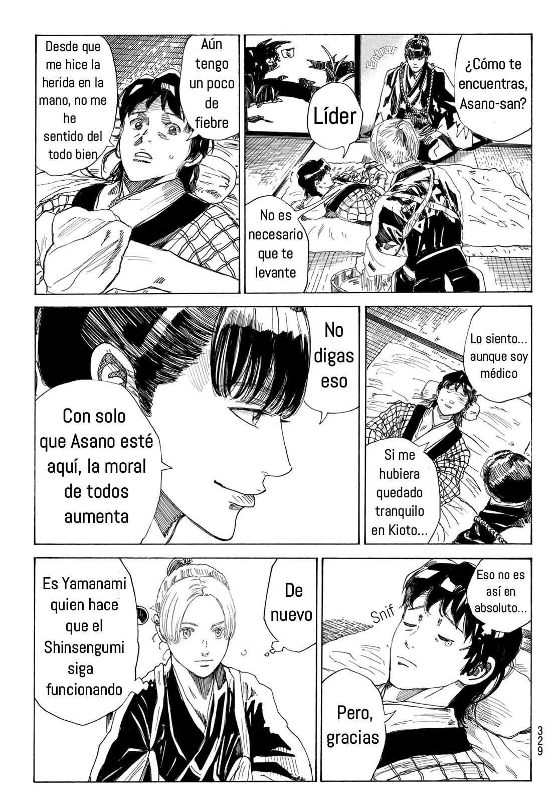 Ao no Miburo —Shinsengumi Hen— Capitulo 16 página 5