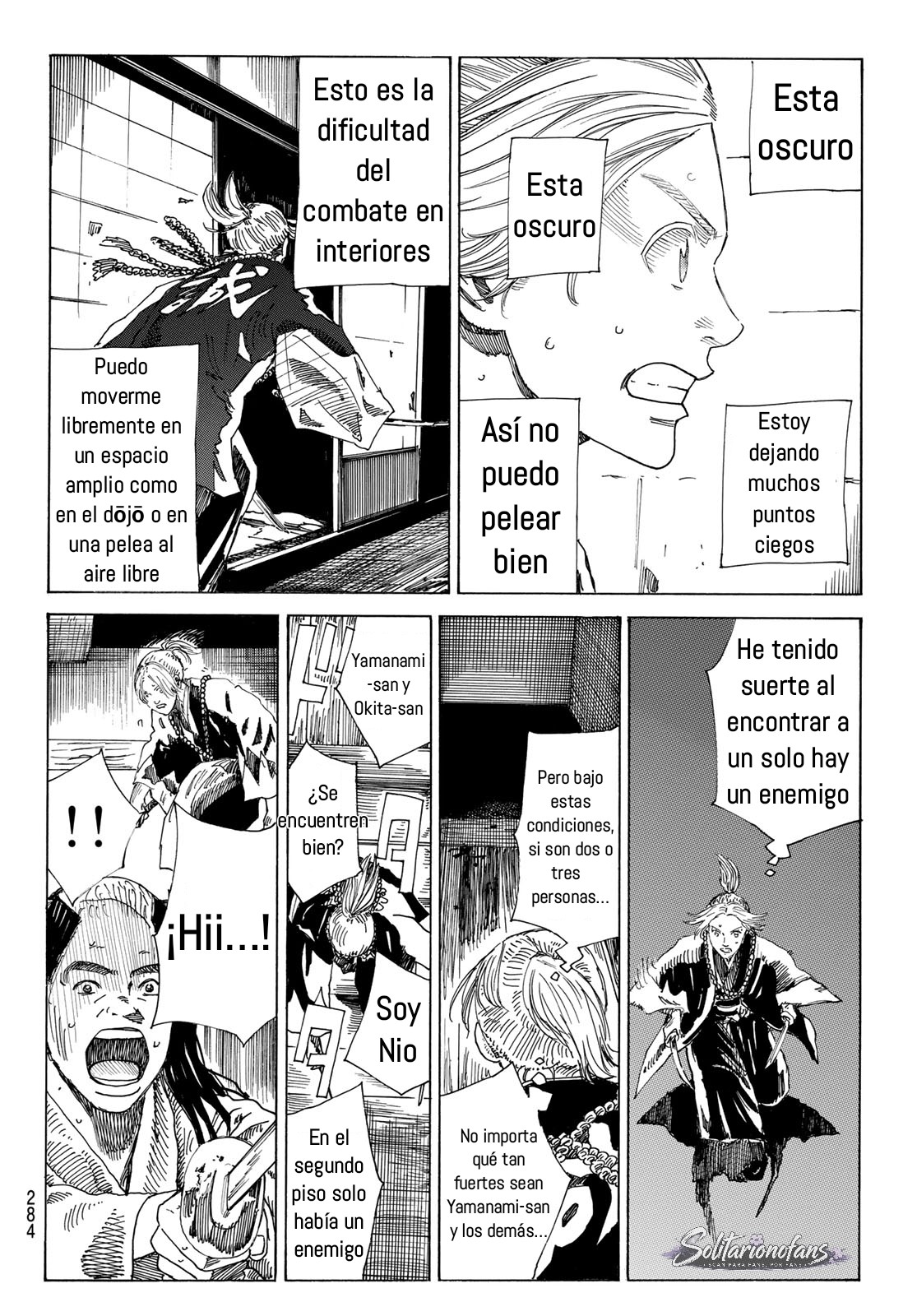 Ao no Miburo —Shinsengumi Hen— Capitulo 17 página 10