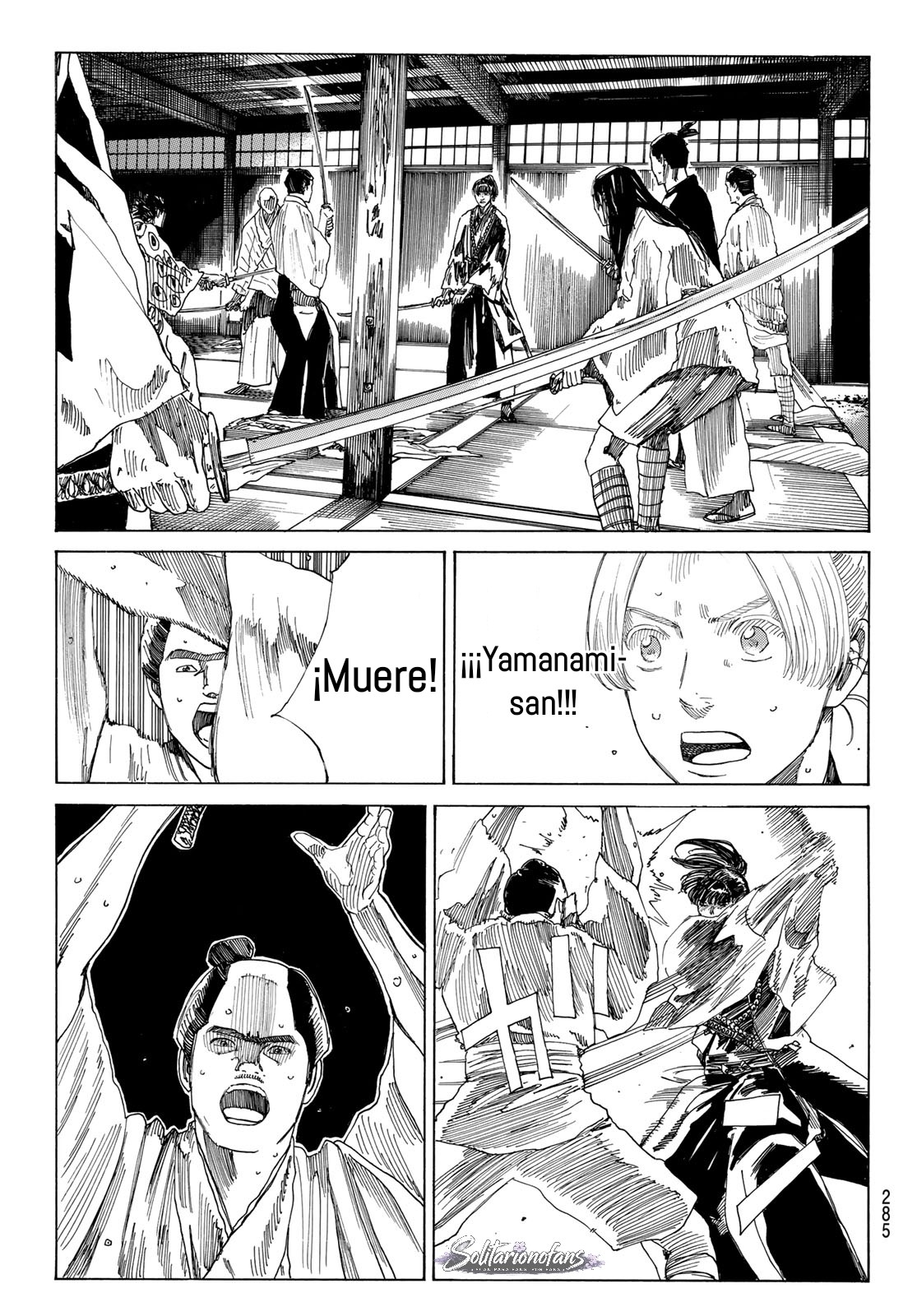 Ao no Miburo —Shinsengumi Hen— Capitulo 17 página 11