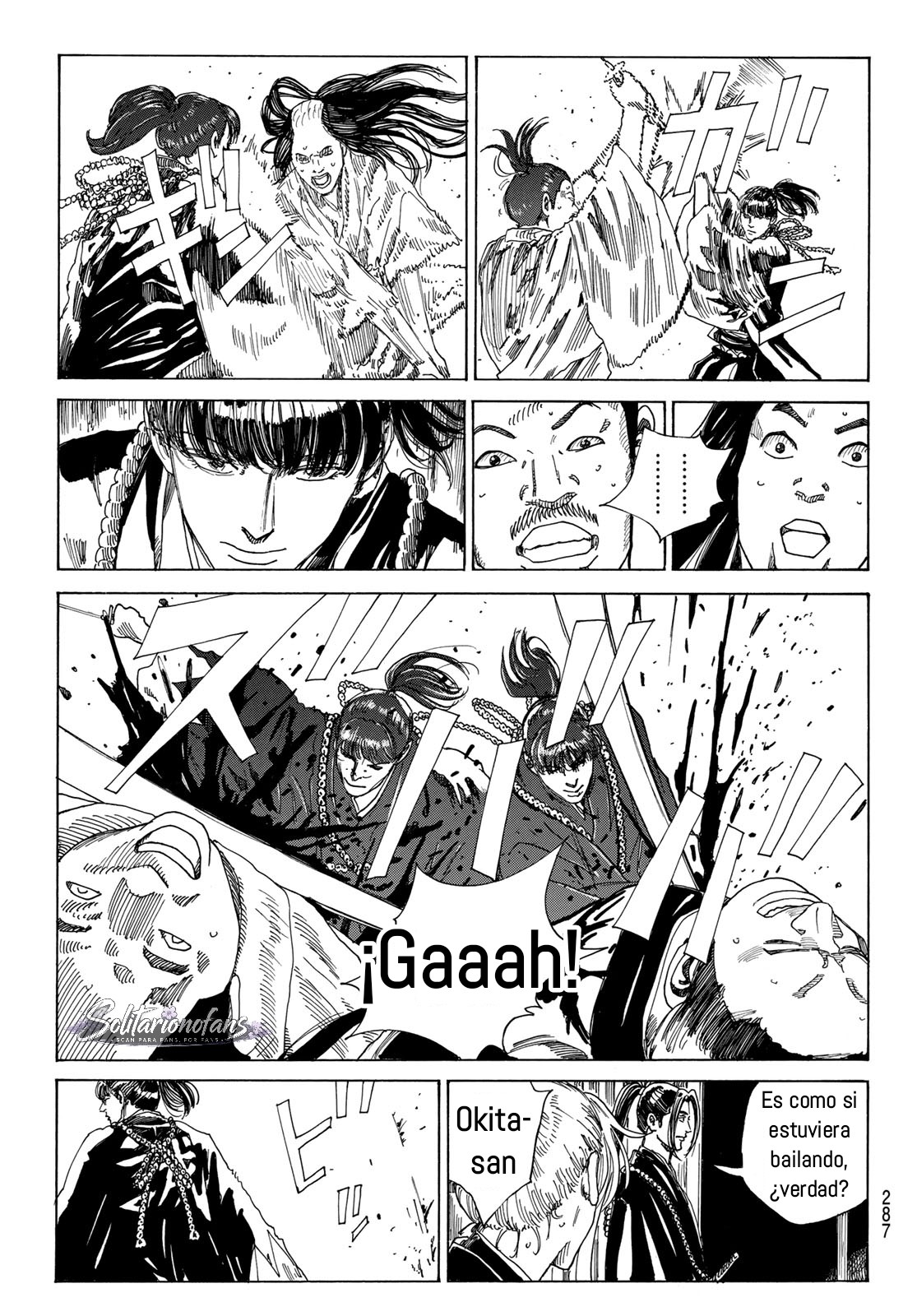 Ao no Miburo —Shinsengumi Hen— Capitulo 17 página 13