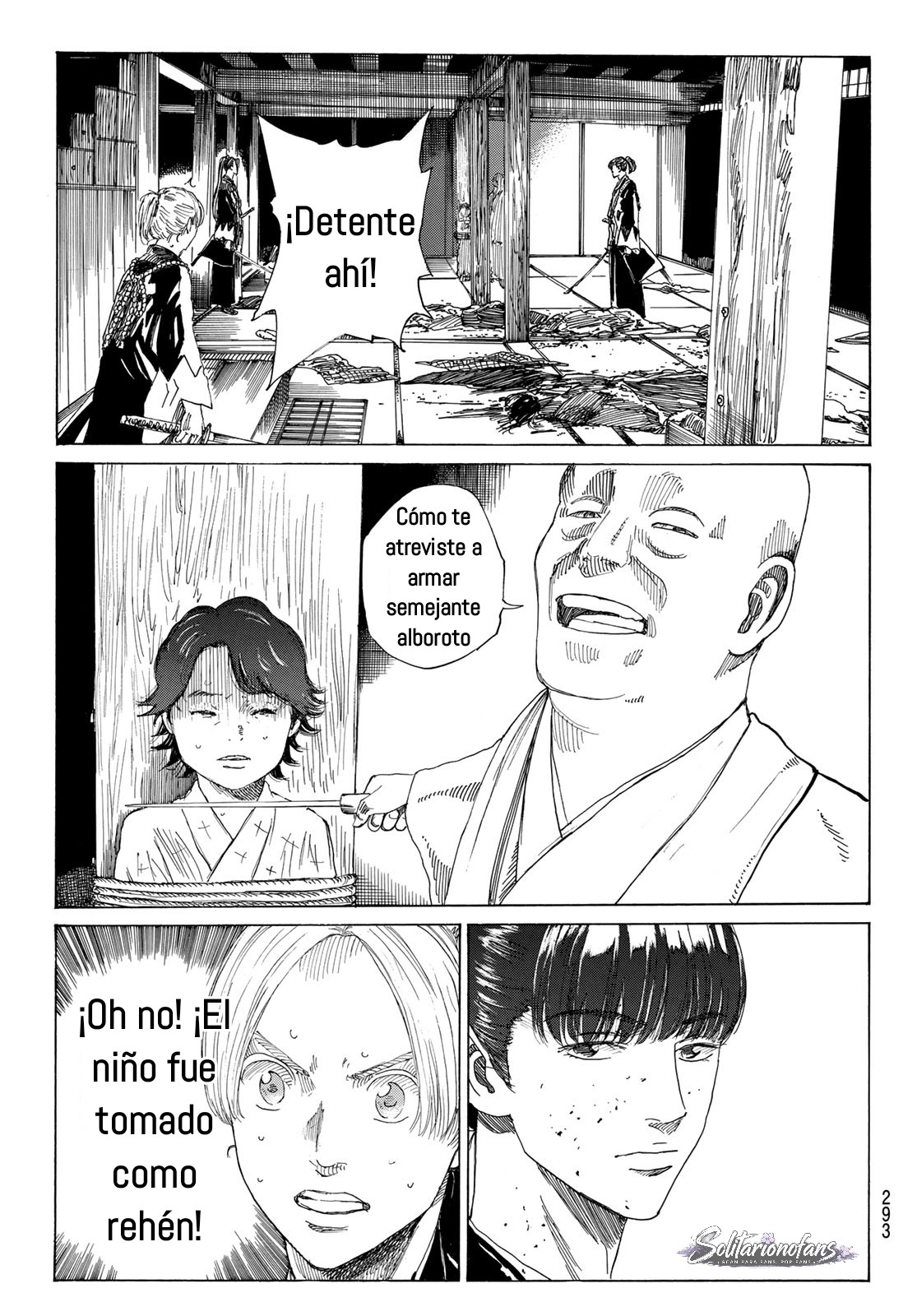 Ao no Miburo —Shinsengumi Hen— Capitulo 17 página 19