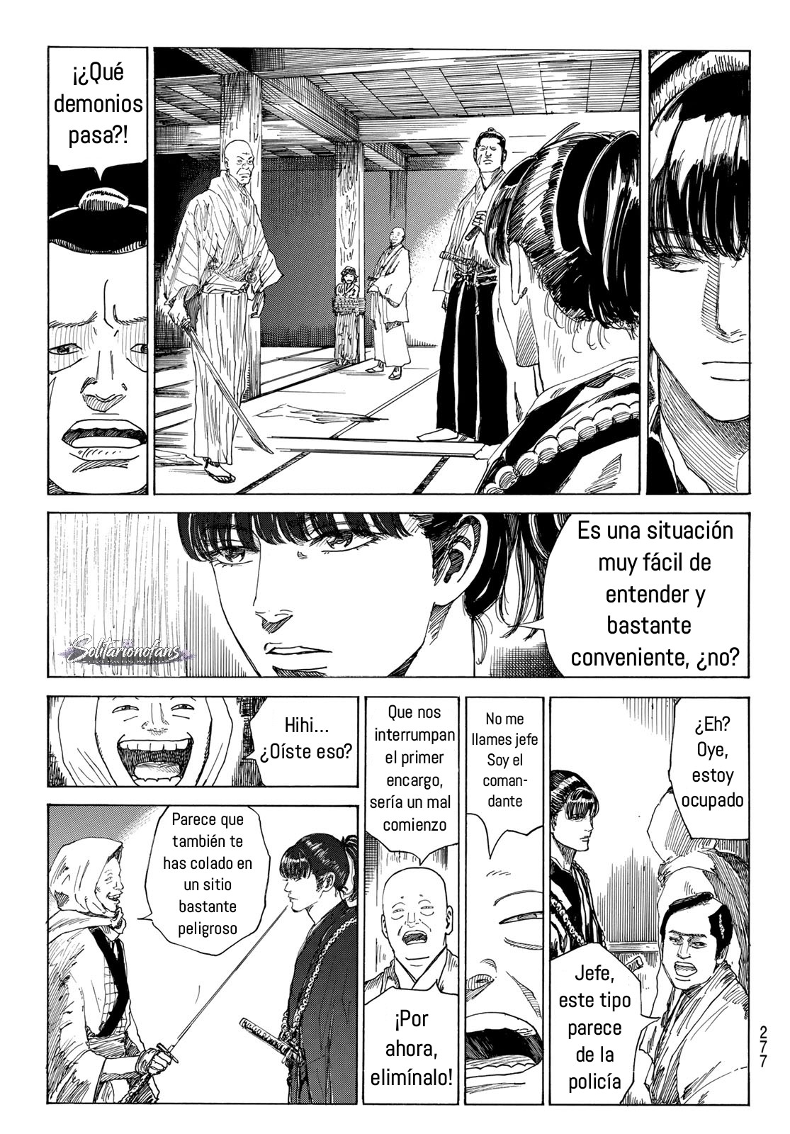 Ao no Miburo —Shinsengumi Hen— Capitulo 17 página 3