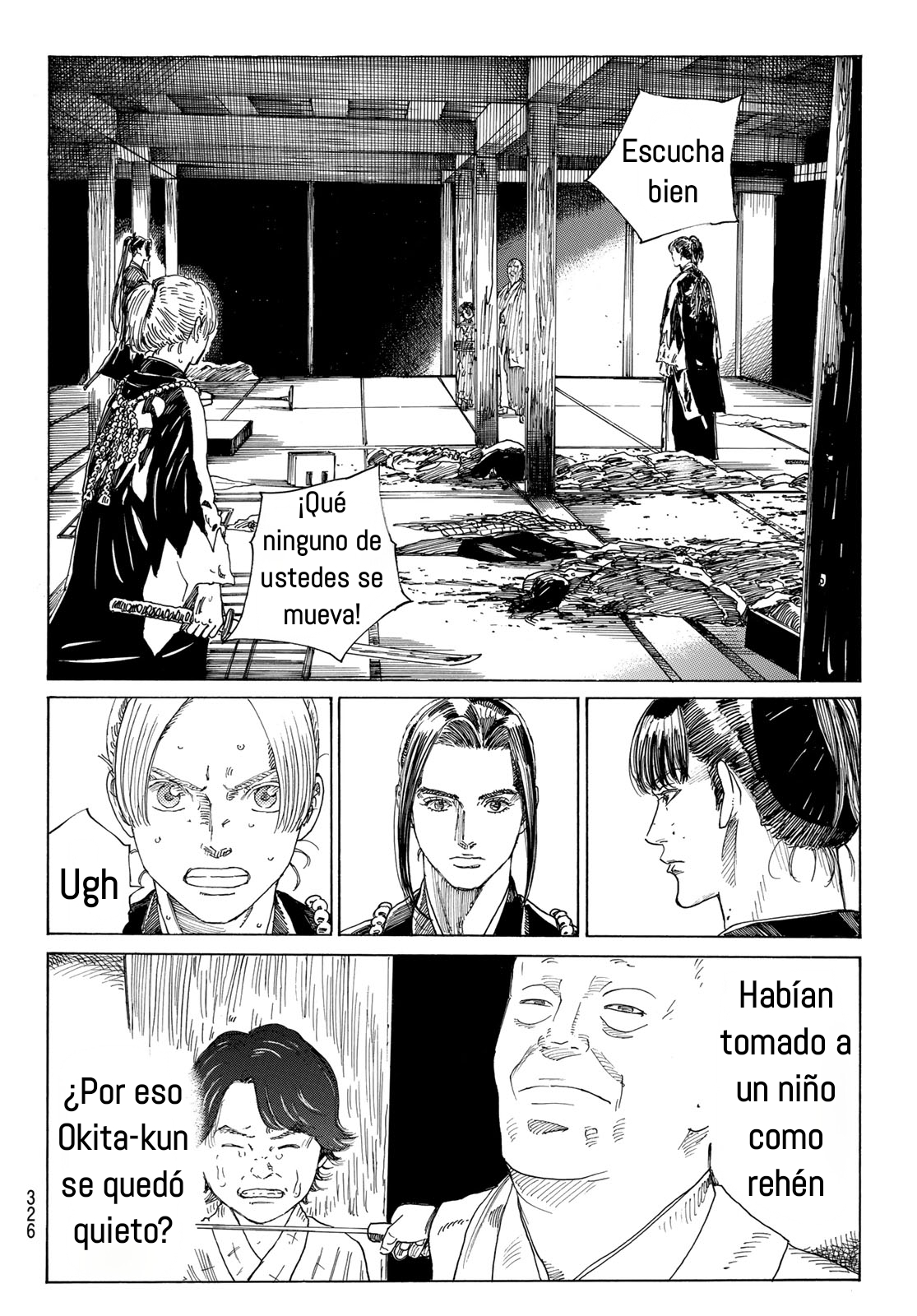 Ao no Miburo —Shinsengumi Hen— Capitulo 18 página 4